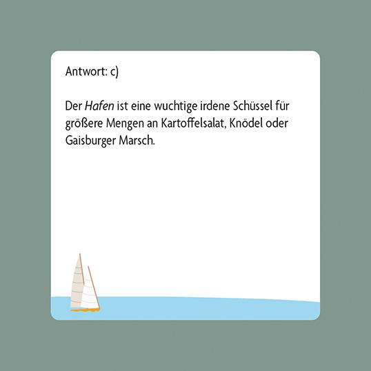 Beispielinhalt (Bild) Heiligs Blechle! Schwäbisches Dialekt-Quiz