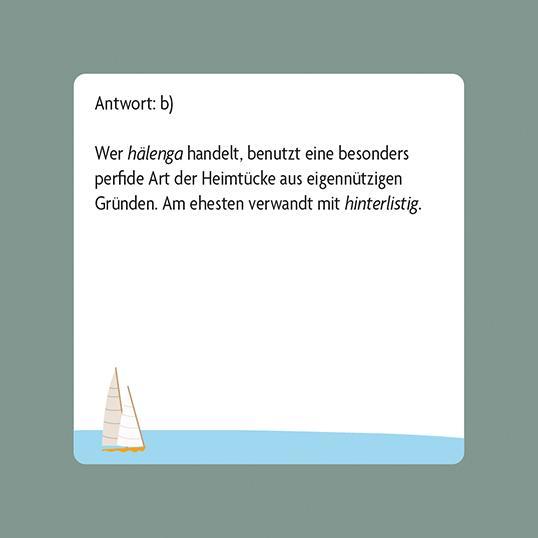 Beispielinhalt (Bild) Heiligs Blechle! Schwäbisches Dialekt-Quiz