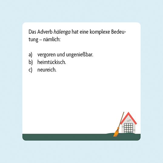 Beispielinhalt (Bild) Heiligs Blechle! Schwäbisches Dialekt-Quiz