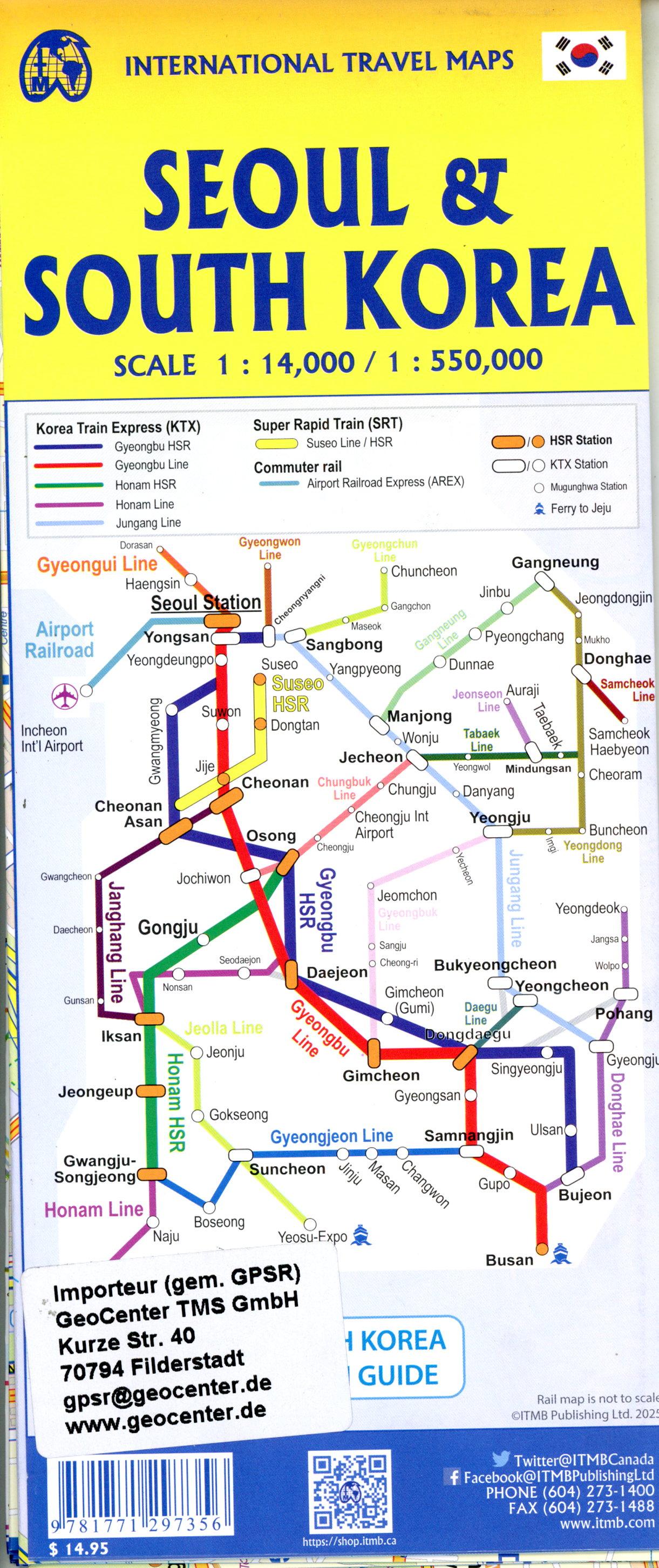 Beispielinhalt (Bild) South Korea & Seoul 550T/