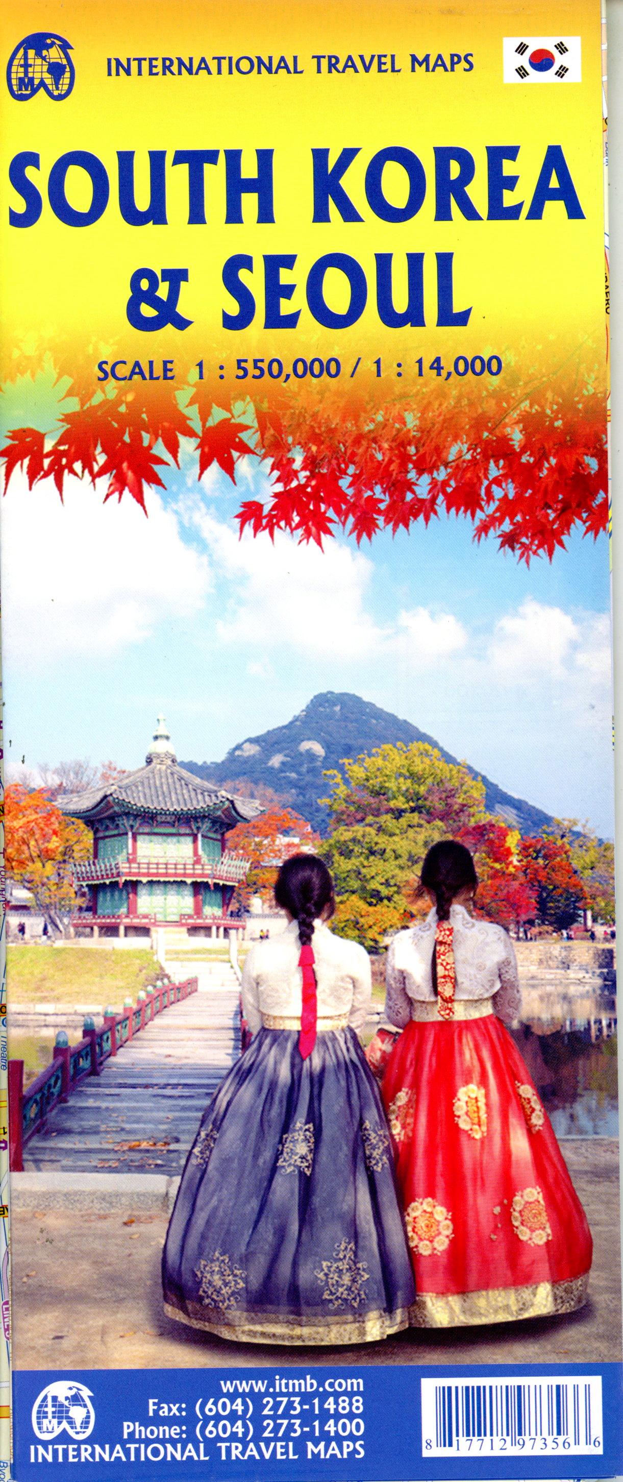 Vorderes Coverbild South Korea & Seoul 550T/