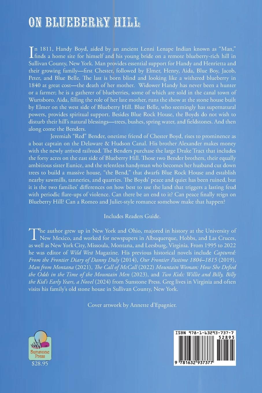 Rückseitencover On Blueberry Hill