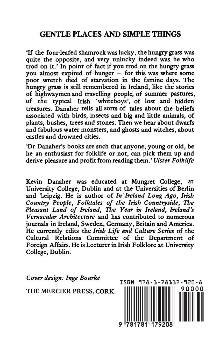 Rückseitencover Gentle Places and Simple Things