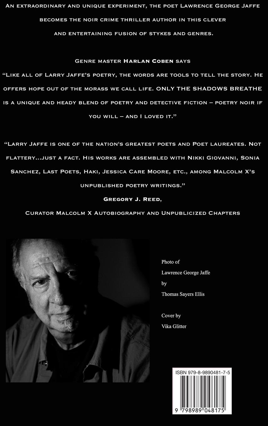 Rückseitencover Only the Shadows Breathe