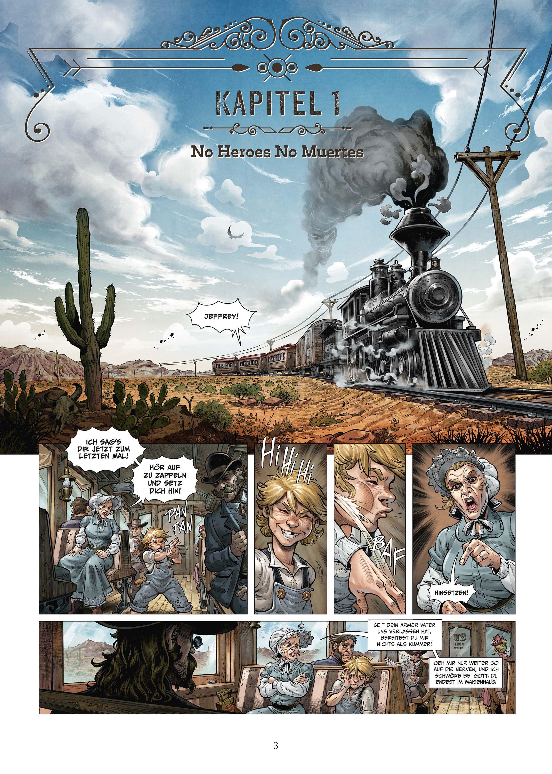Beispielinhalt (Bild) West Fantasy. Band 3