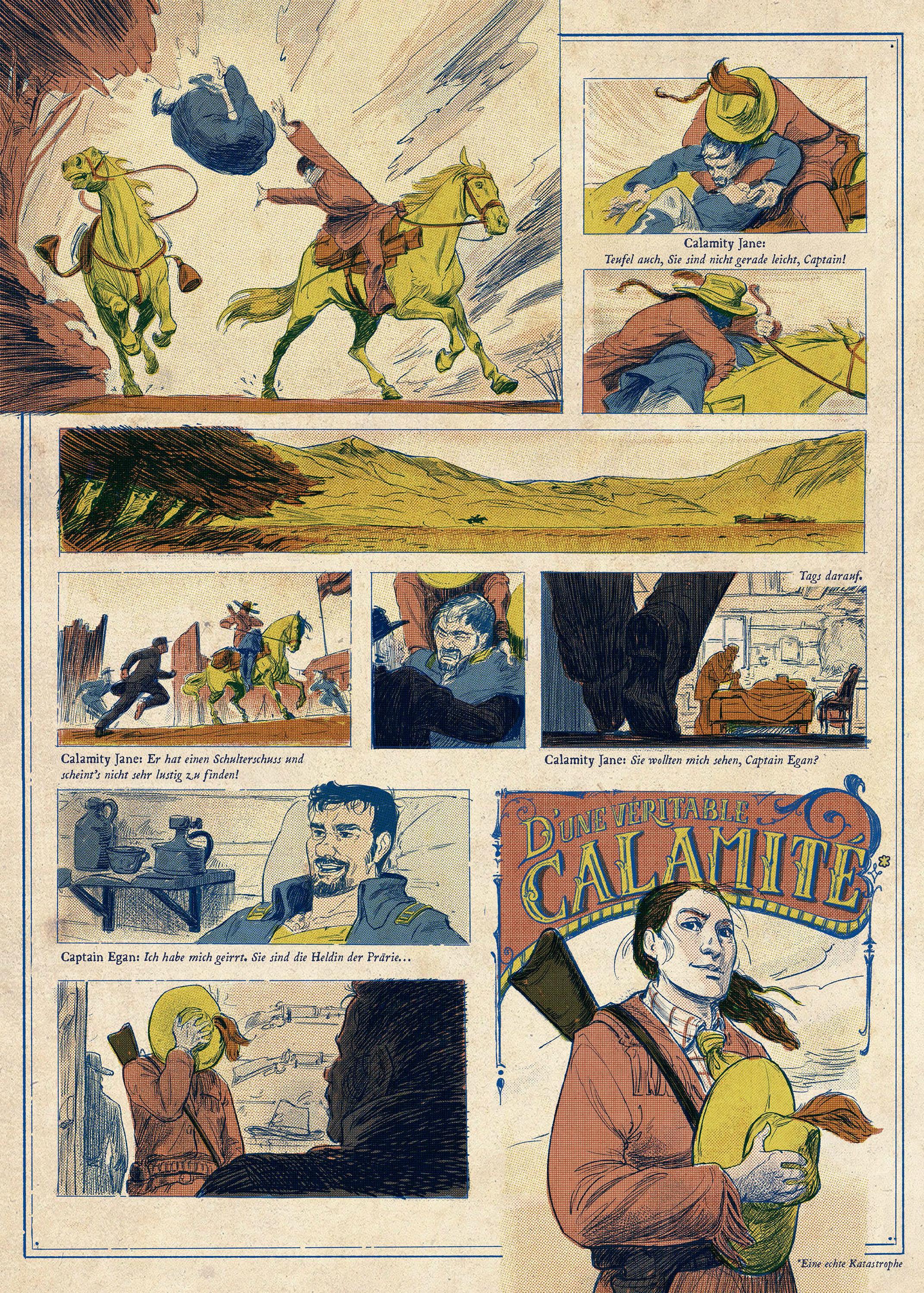 Beispielinhalt (Bild) Die Wahre Geschichte des Wilden Westens: Calamity Jane