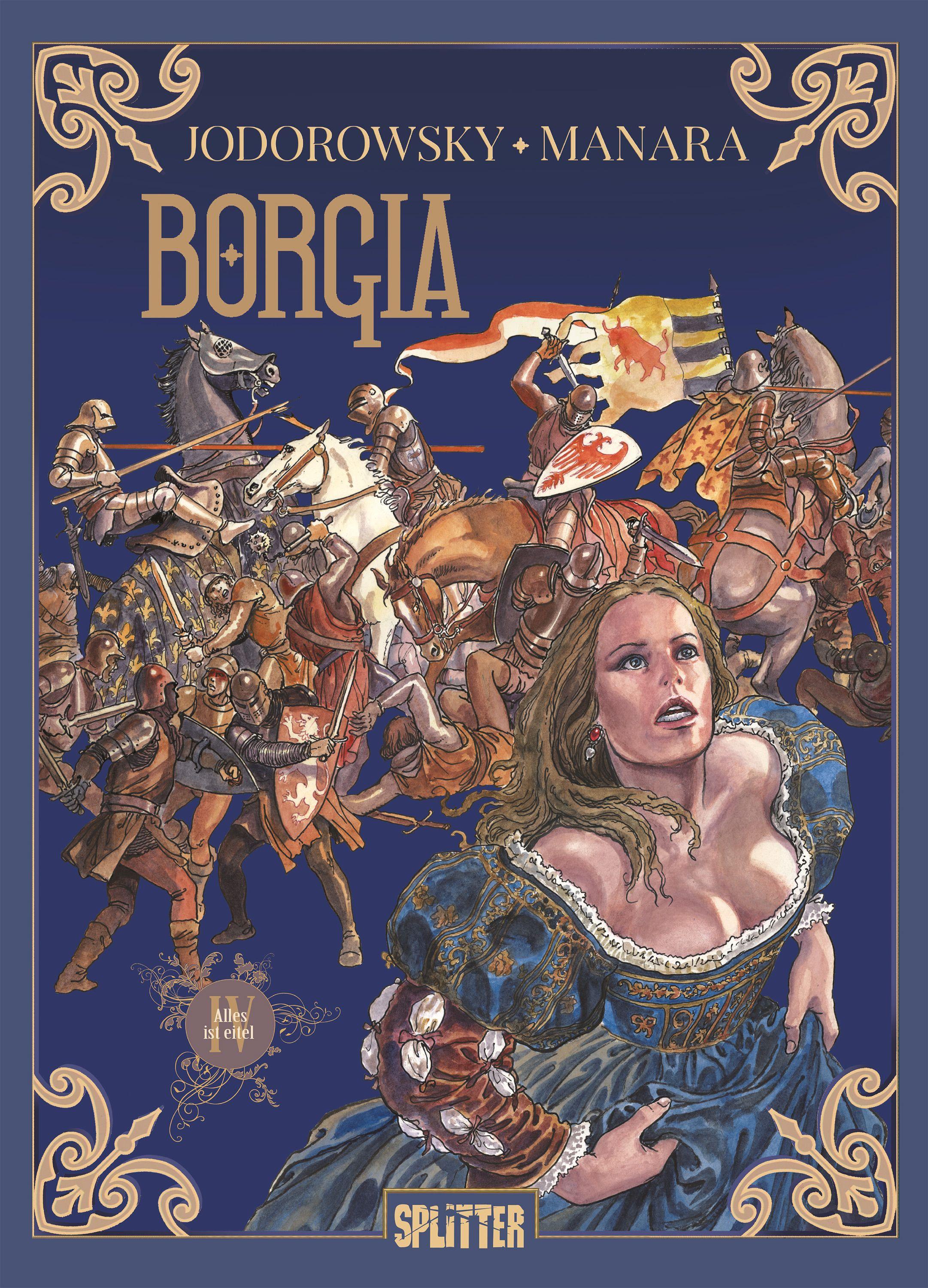 Vorderes Coverbild Borgia. Band 4