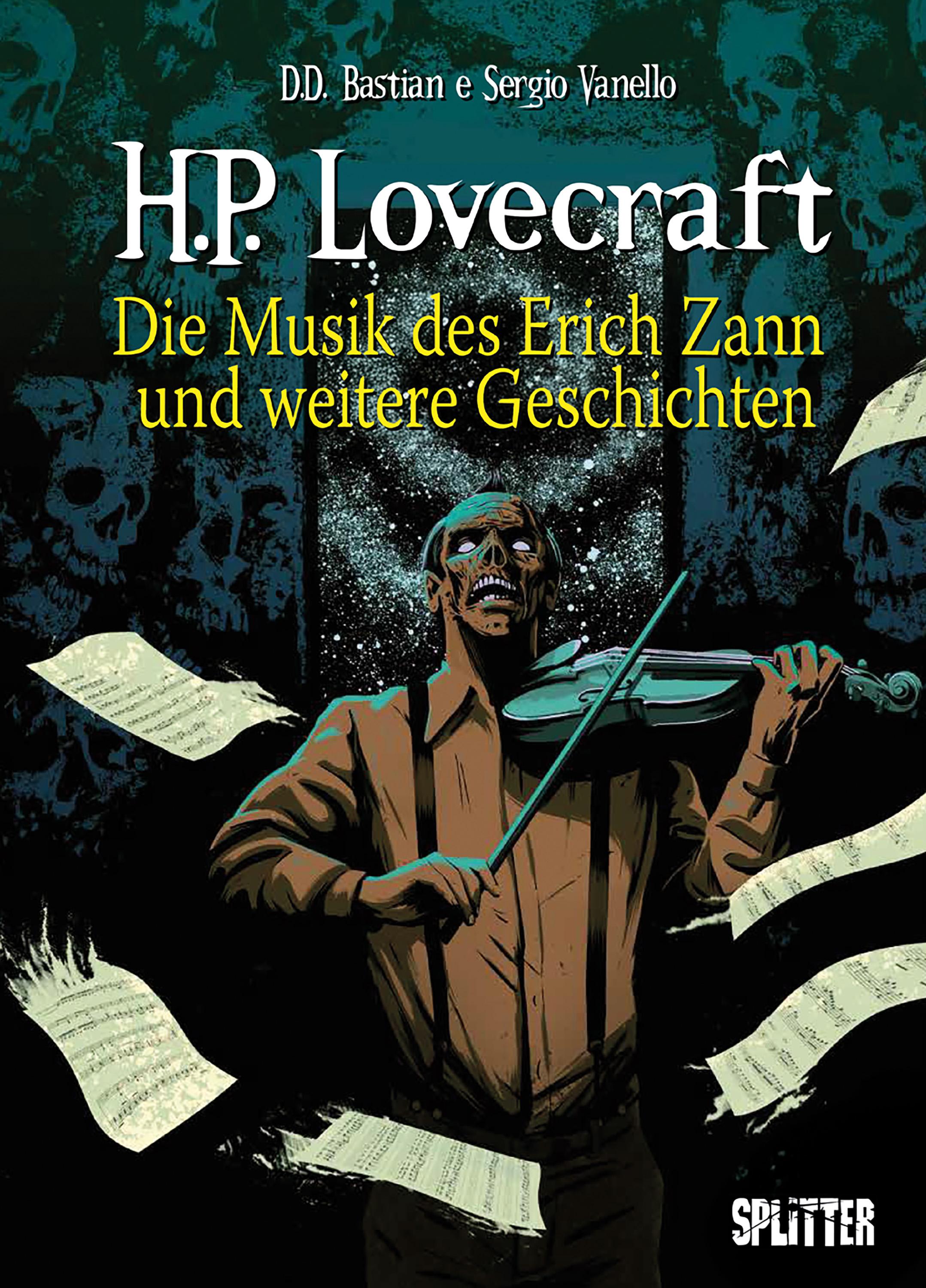 Vorderes Coverbild H. P. Lovecraft: Die Musik des Erich Zann