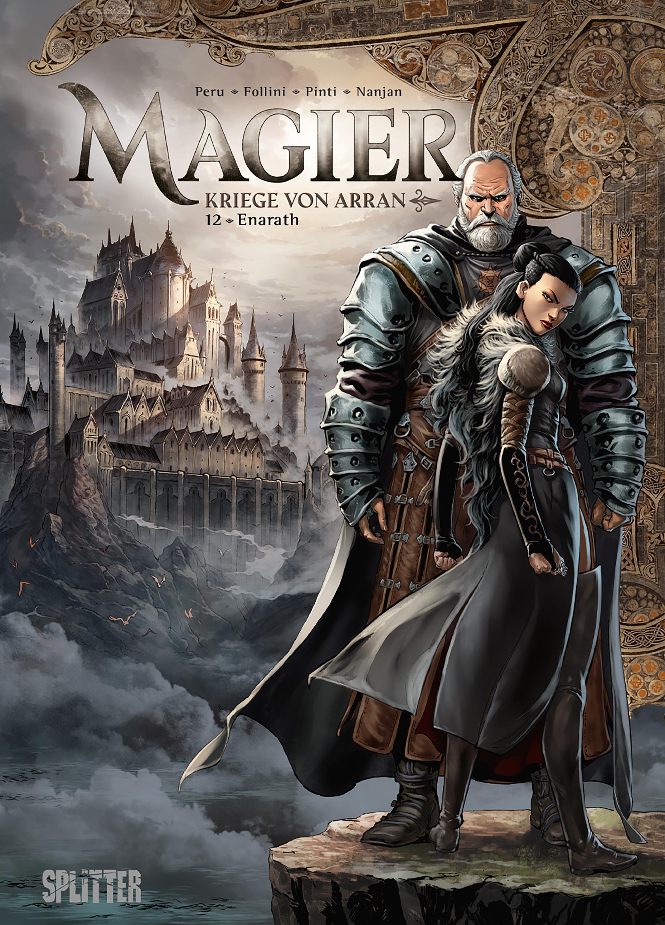 Vorderes Coverbild Magier. Band 12 - Die Kriege von Arran