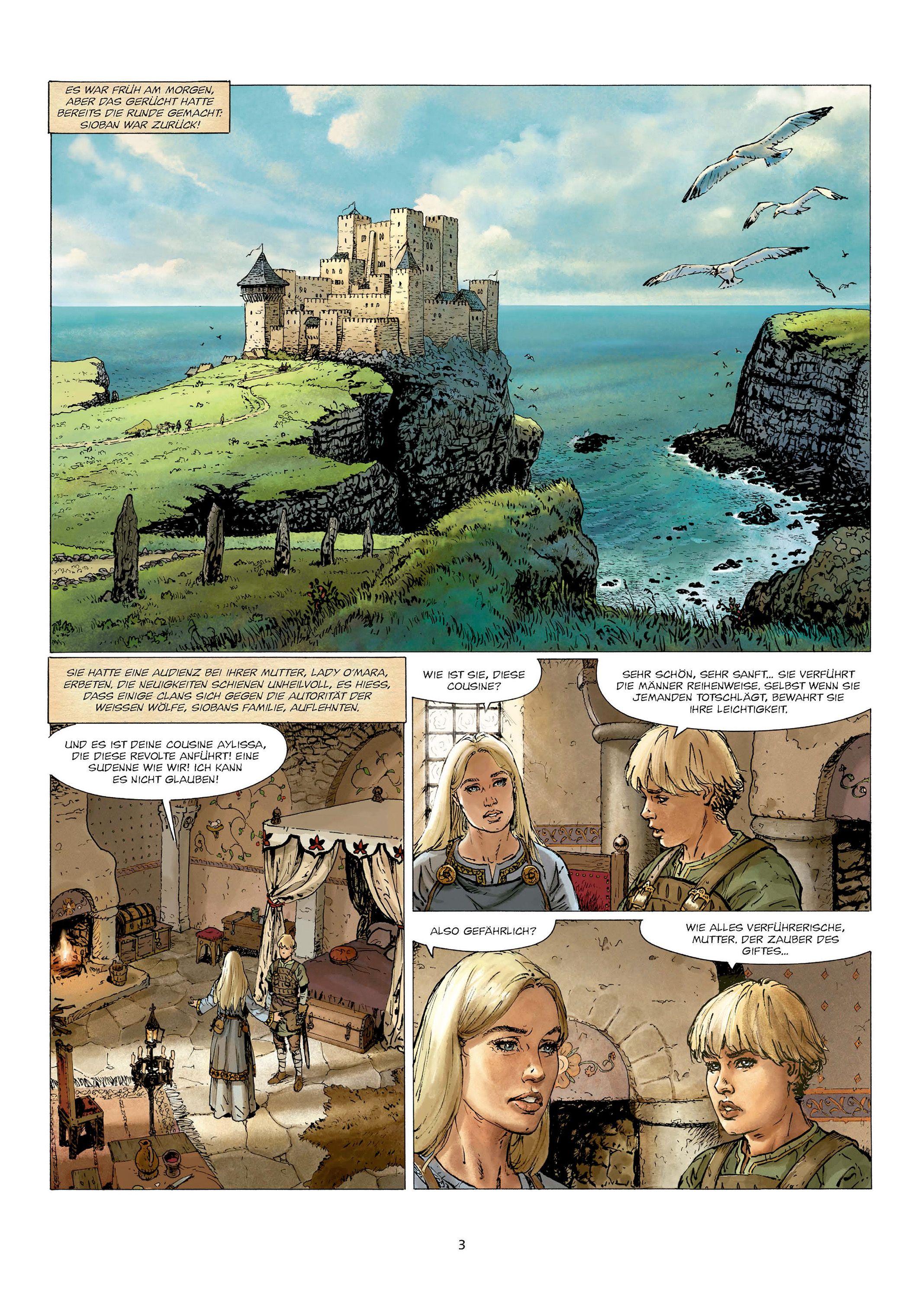 Beispielinhalt (Bild) Das verlorene Land: Die Sudennen. Band 4