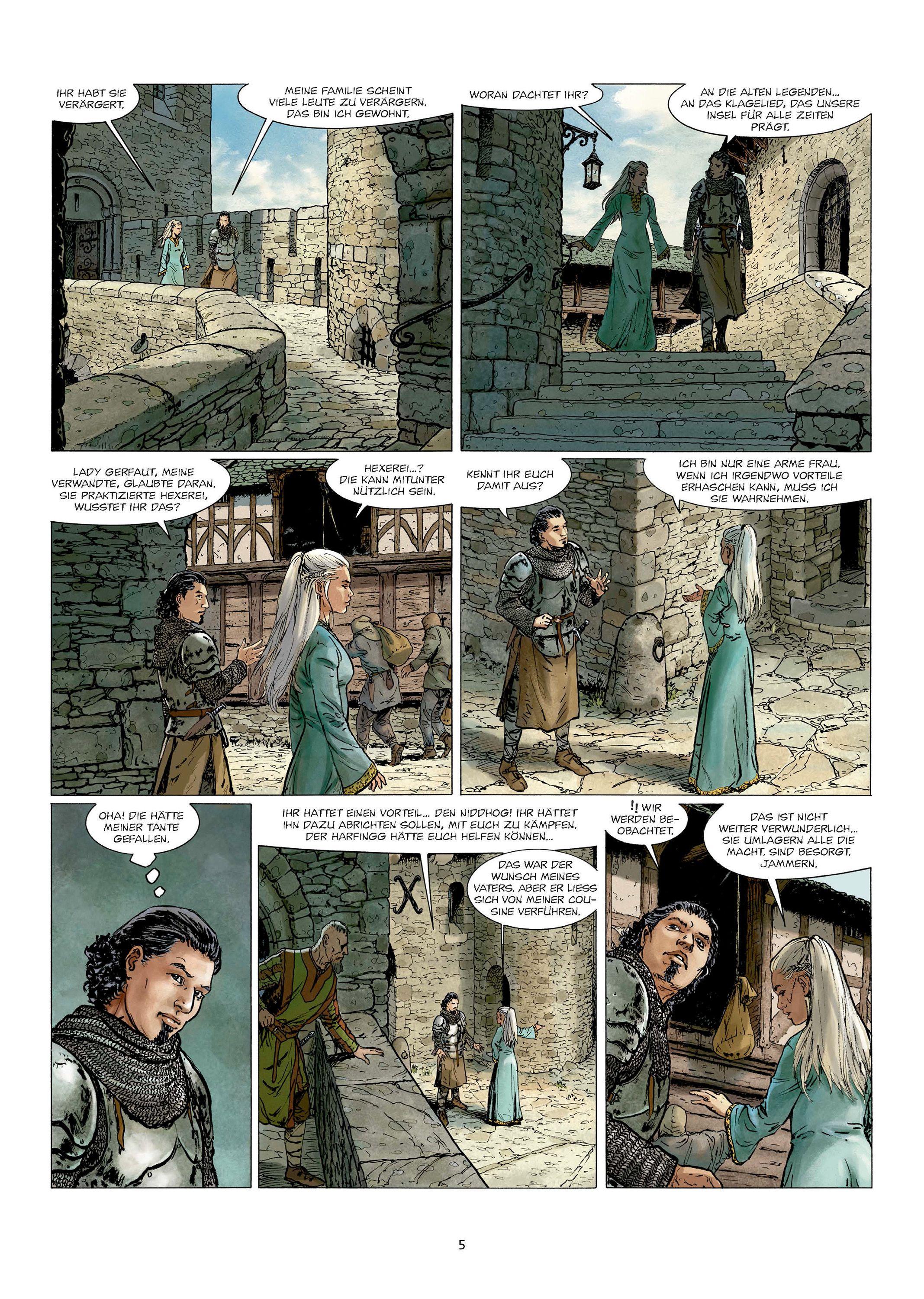 Beispielinhalt (Bild) Das verlorene Land: Die Sudennen. Band 4