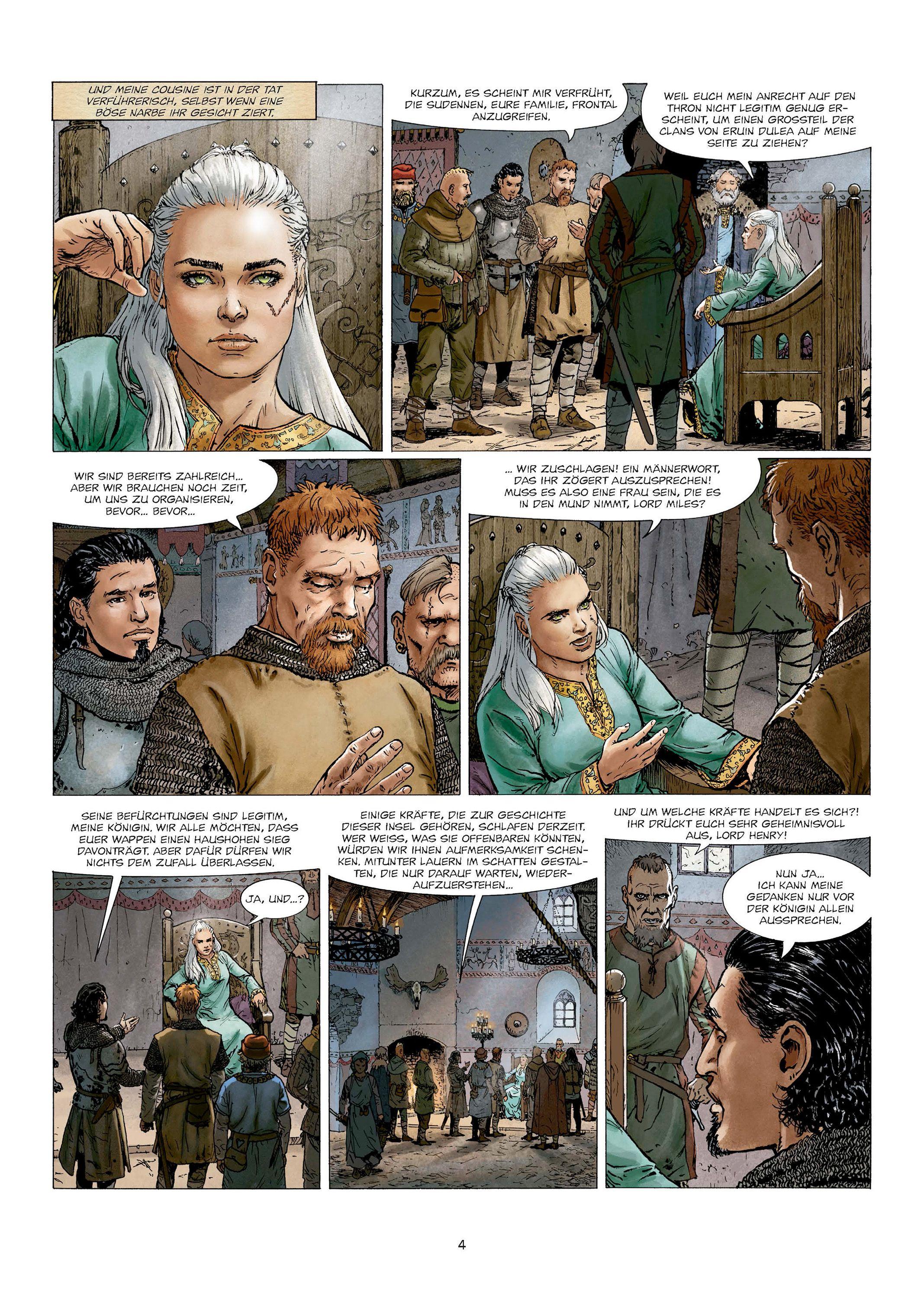 Beispielinhalt (Bild) Das verlorene Land: Die Sudennen. Band 4