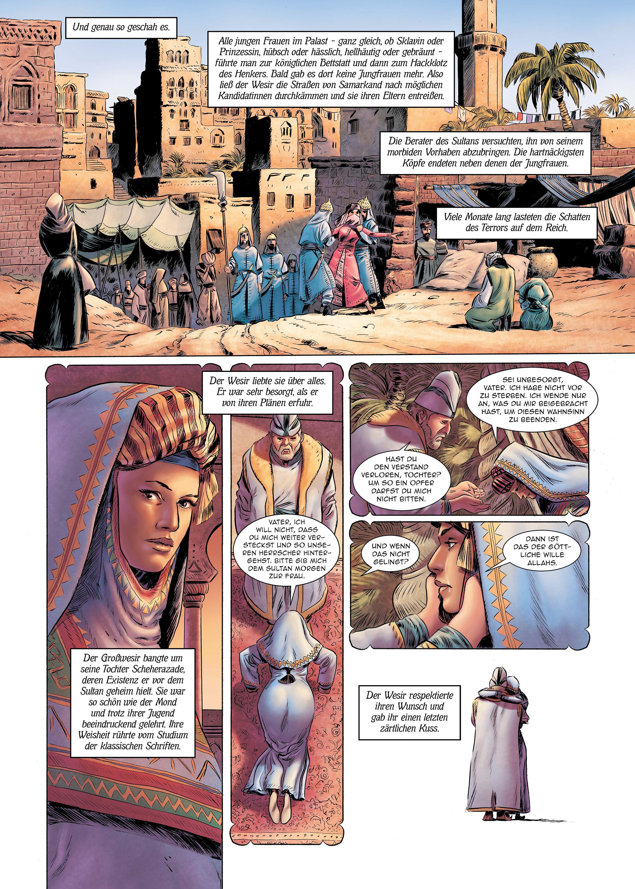 Beispielinhalt (Bild) Tausendundeine Nacht