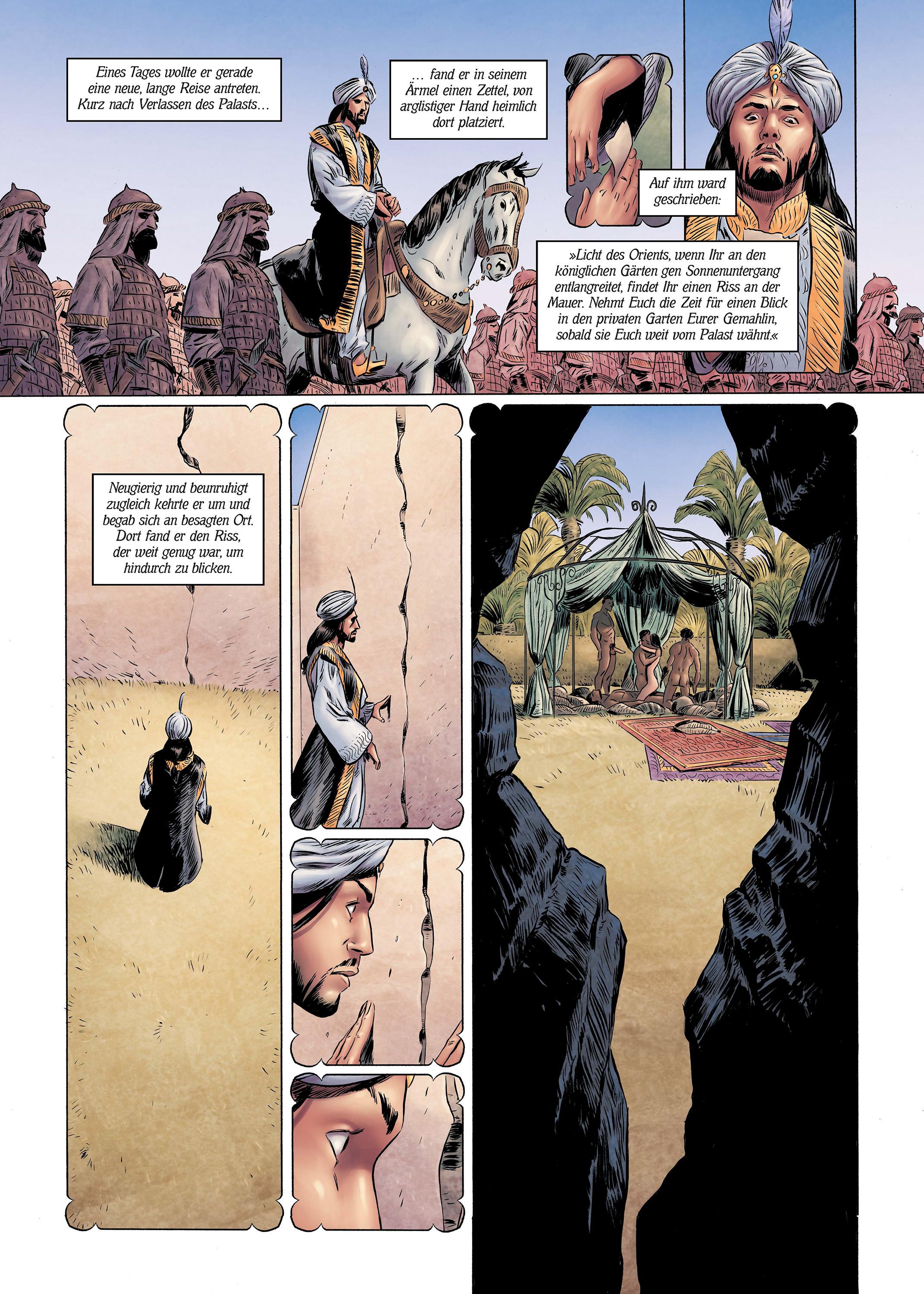 Beispielinhalt (Bild) Tausendundeine Nacht