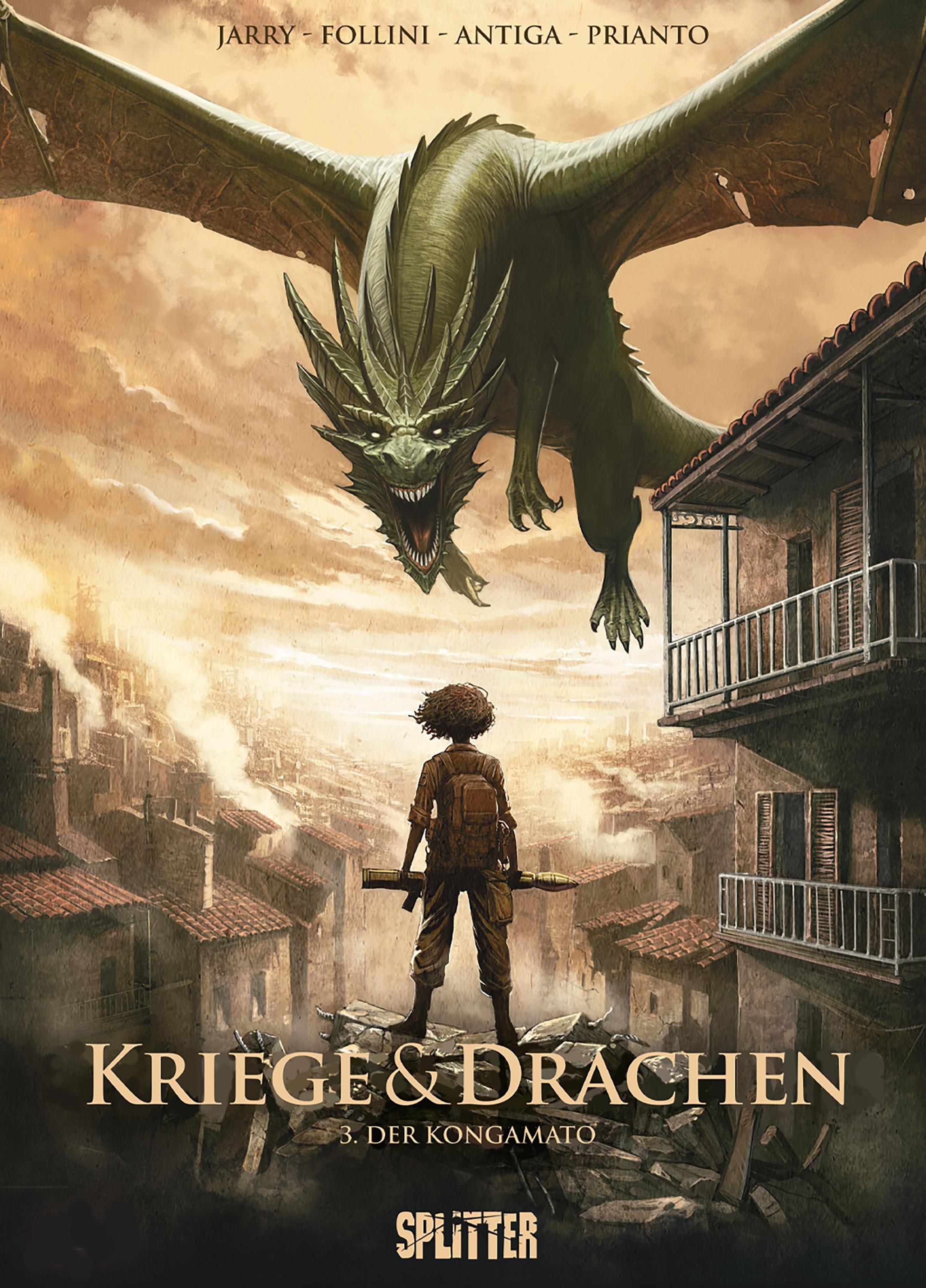 Vorderes Coverbild Kriege und Drachen. Band 3