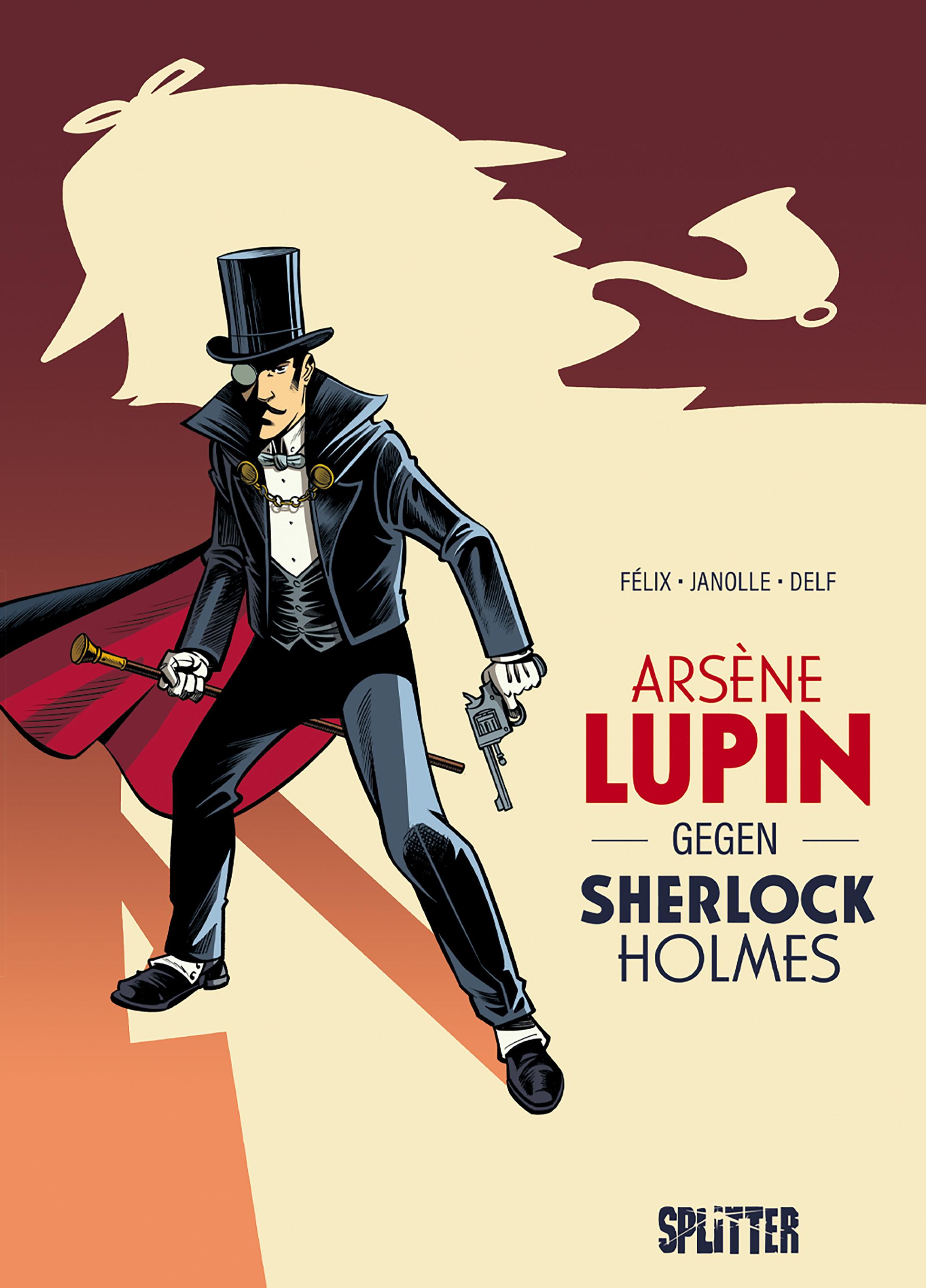 Vorderes Coverbild Arsène Lupin gegen Sherlock Holmes (Graphic Novel)