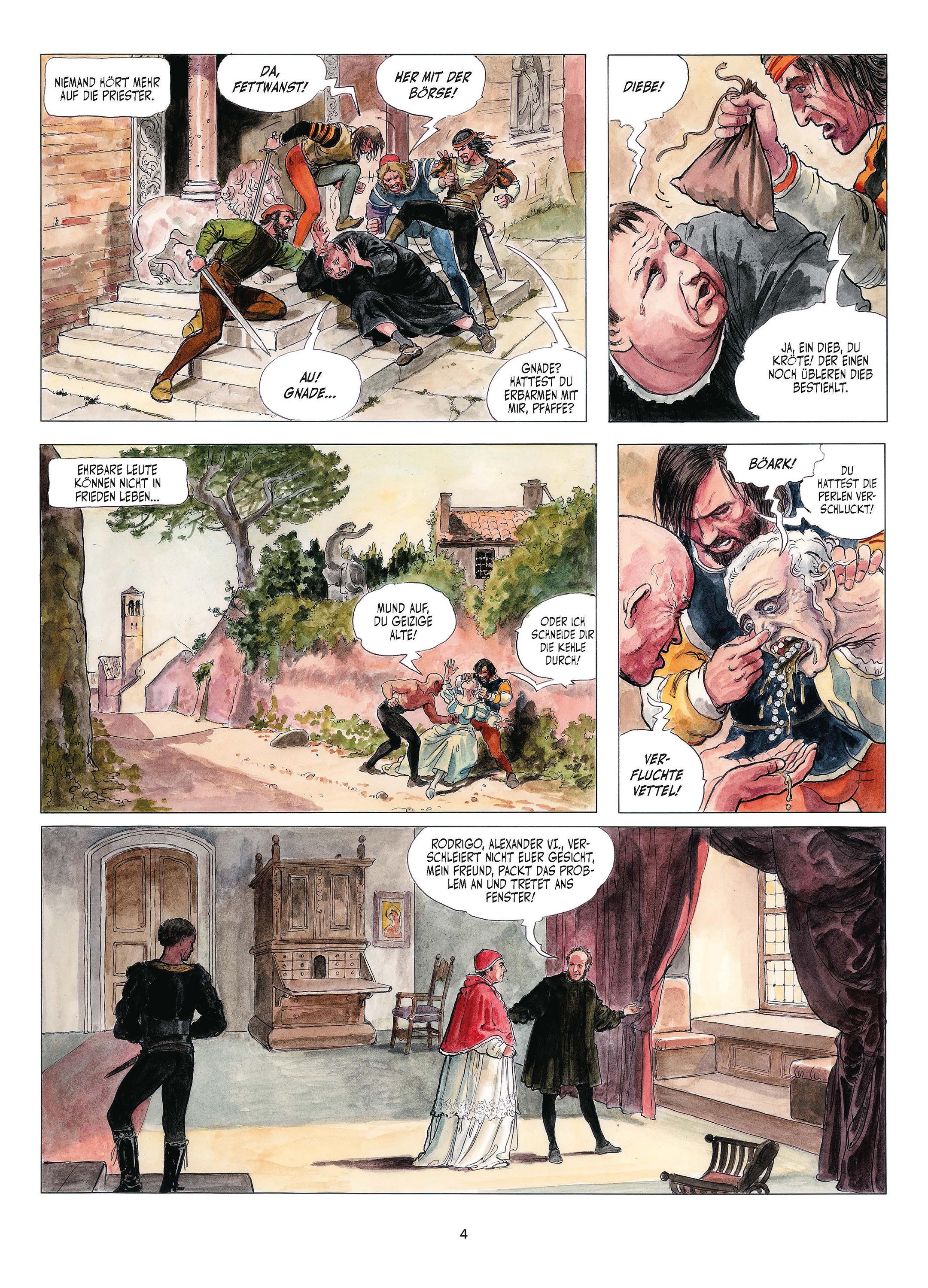 Beispielinhalt (Bild) Borgia. Band 2