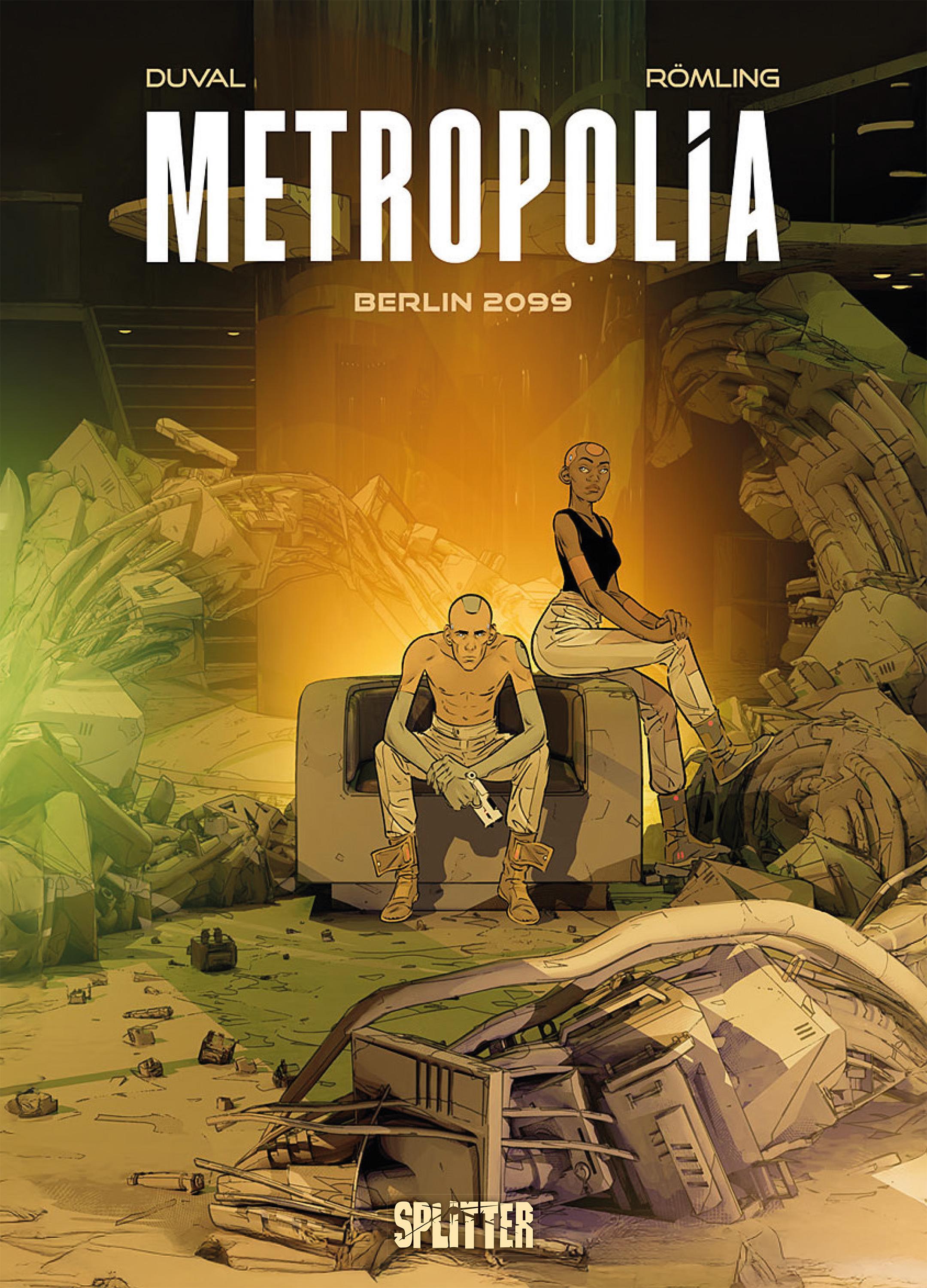 Vorderes Coverbild Metropolia. Band 1 (limitierte Vorzugsausgabe)