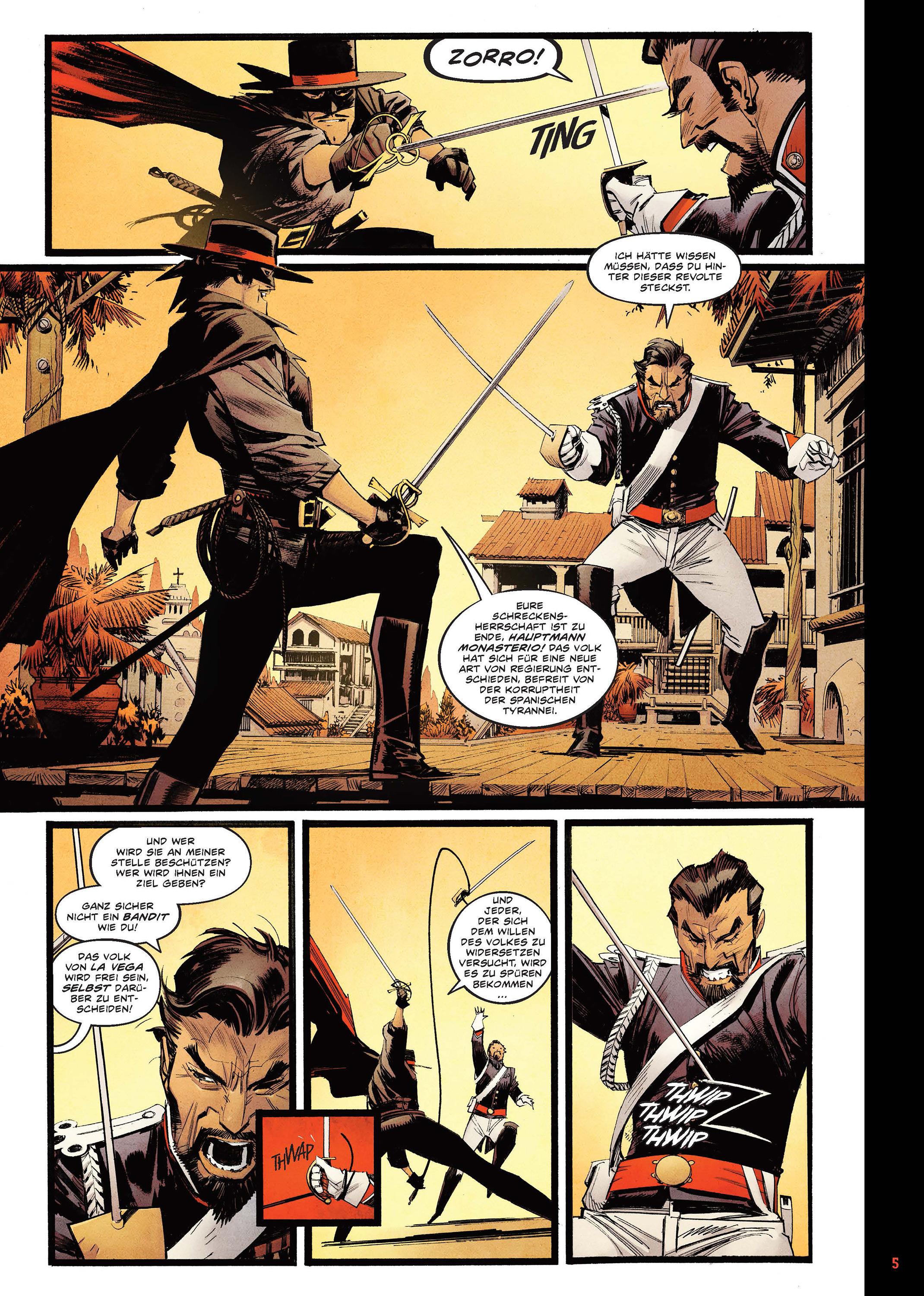 Beispielinhalt (Bild) Zorro - Die Legende lebt