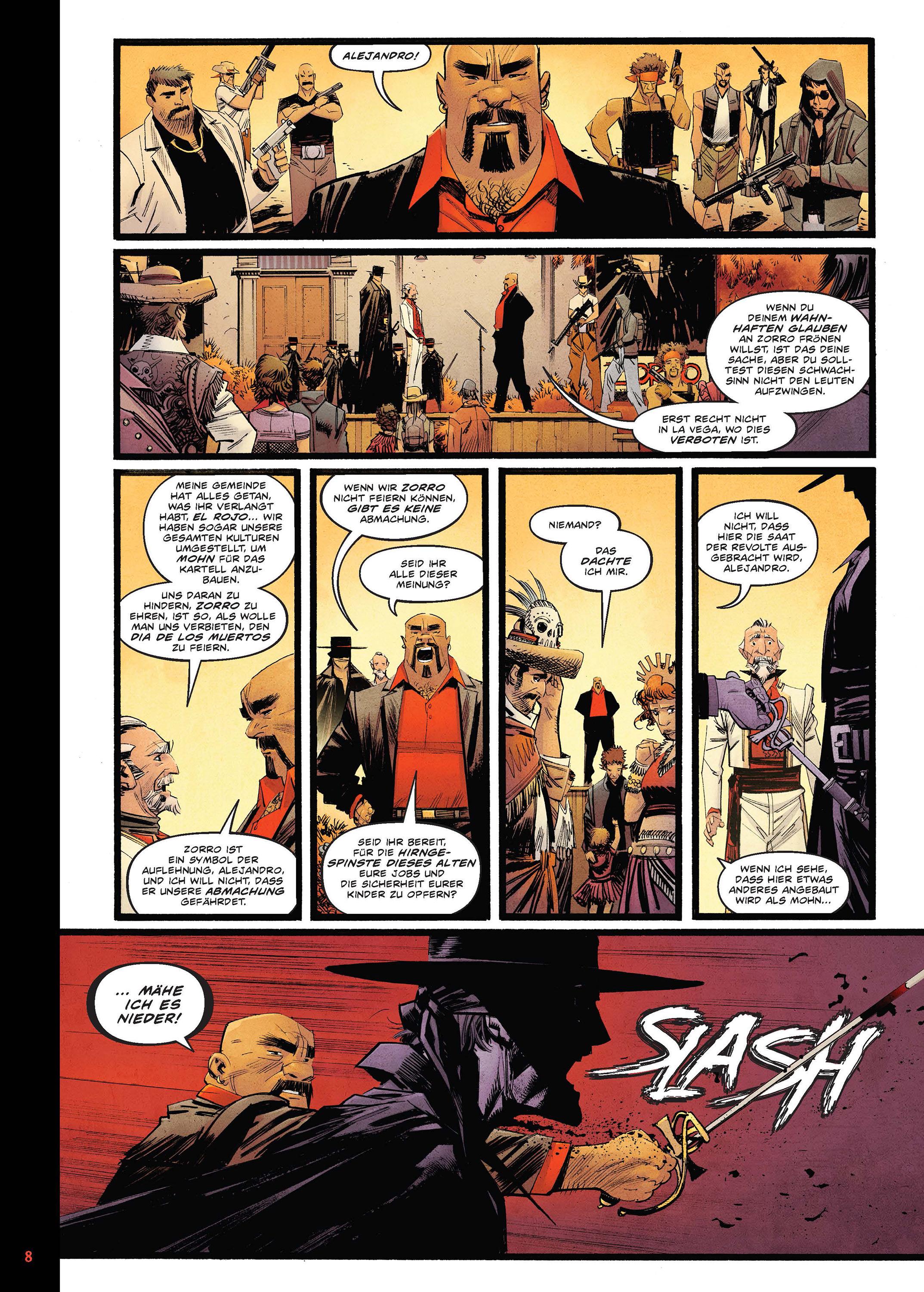 Beispielinhalt (Bild) Zorro - Die Legende lebt