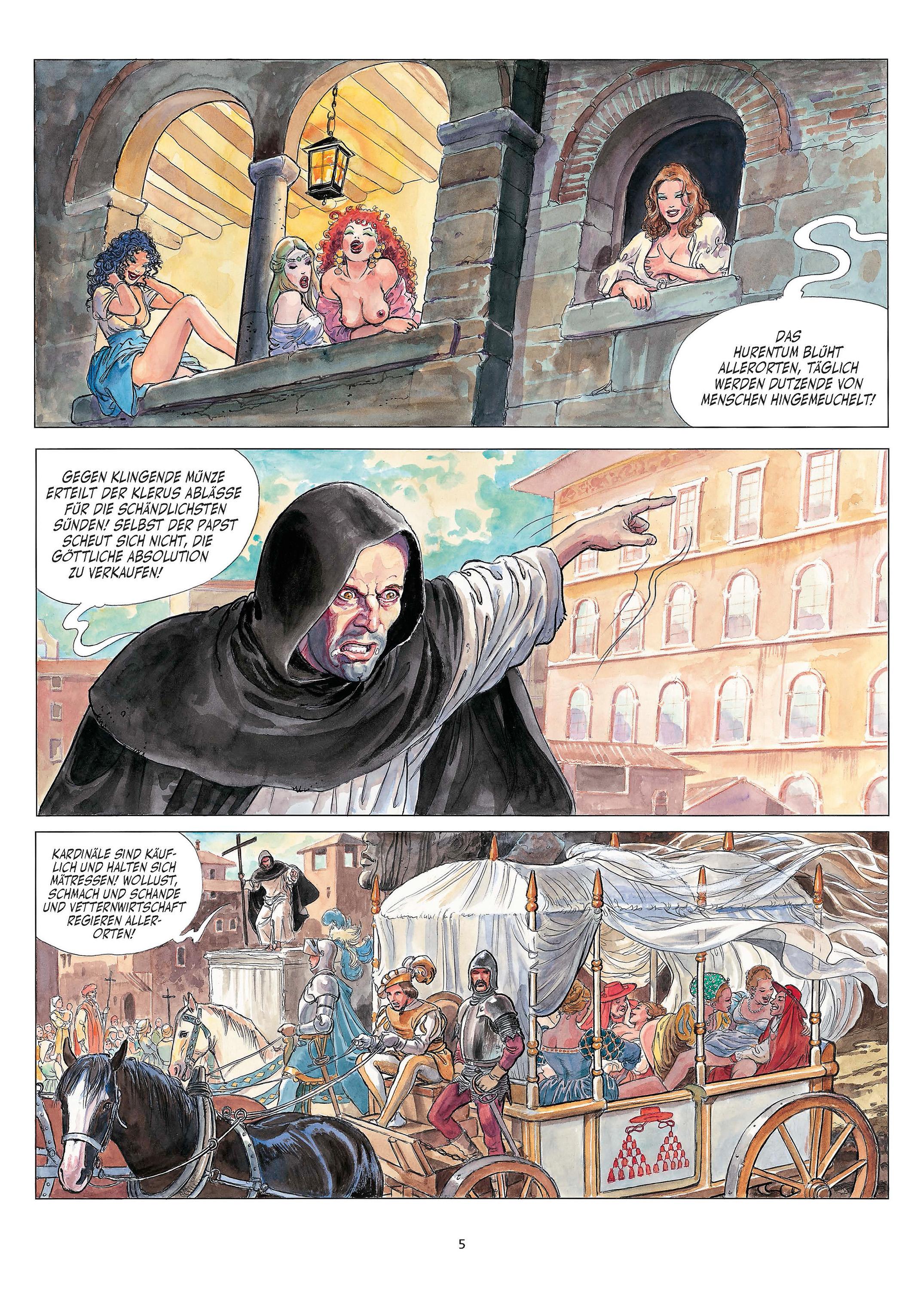 Beispielinhalt (Bild) Borgia. Band 1