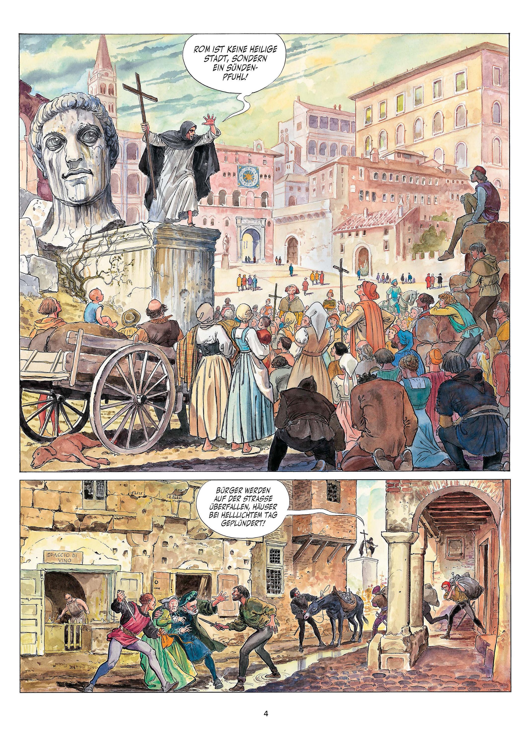 Beispielinhalt (Bild) Borgia. Band 1