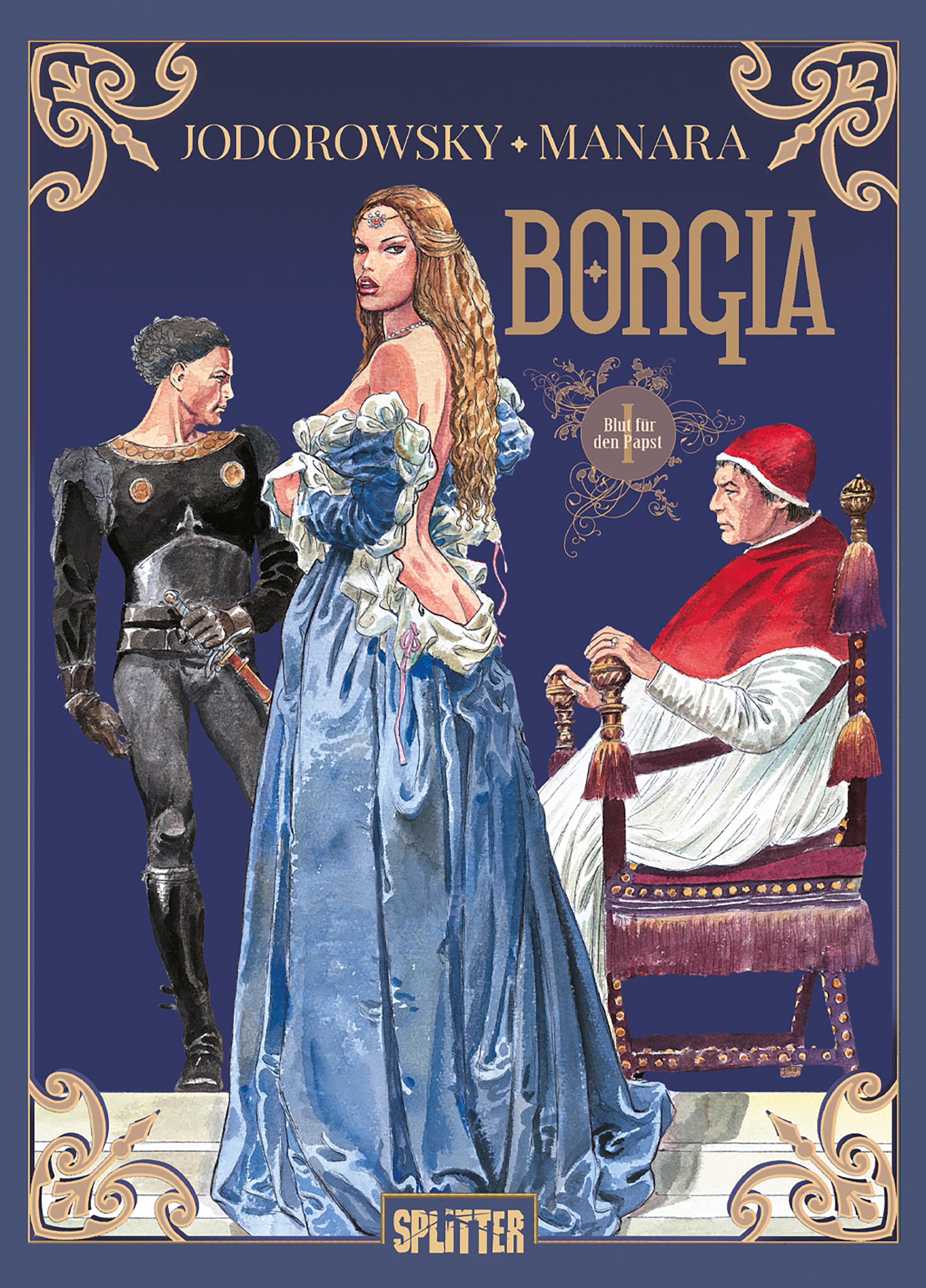 Vorderes Coverbild Borgia. Band 1