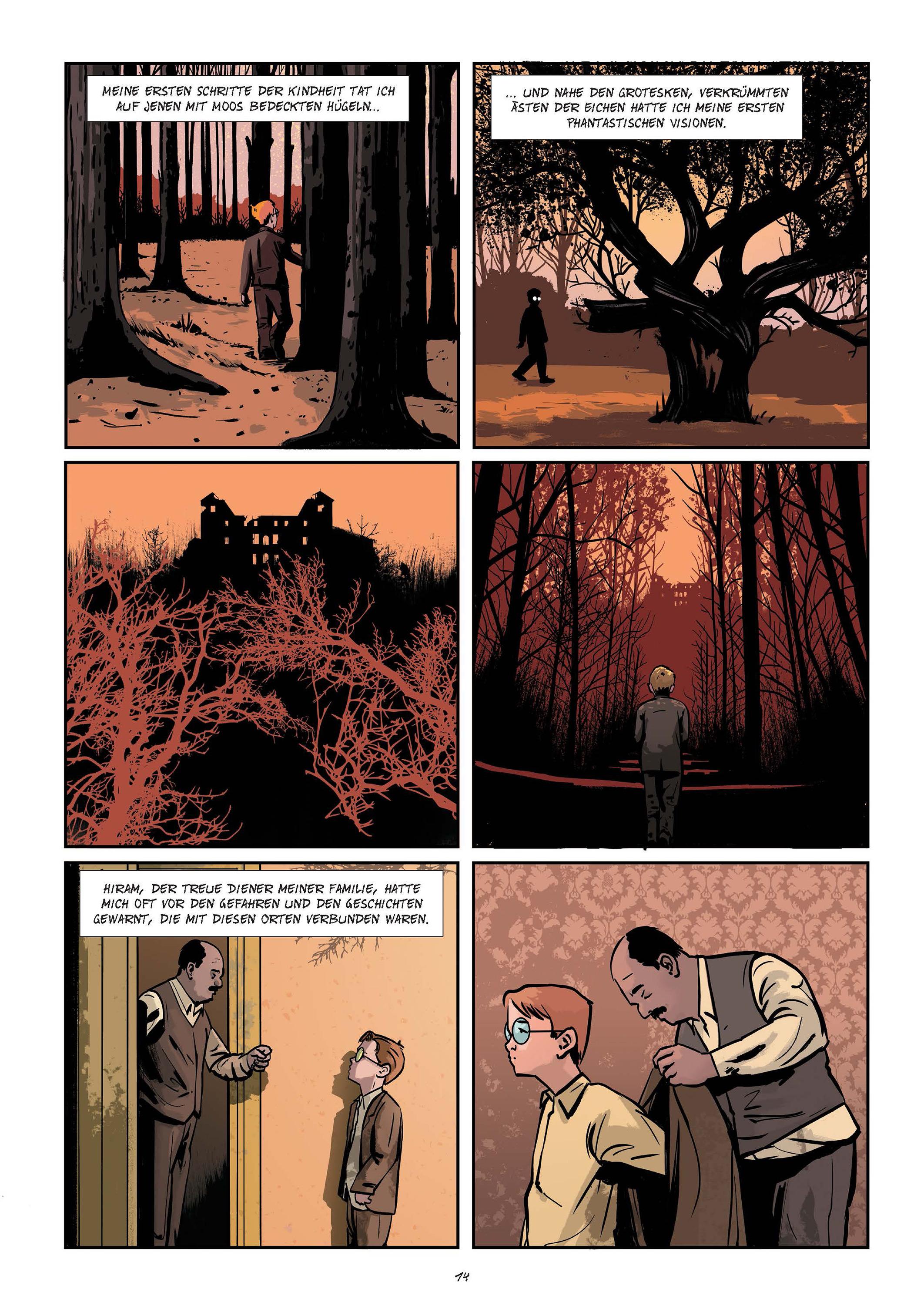 Beispielinhalt (Bild) H. P. Lovecraft: Das Grab