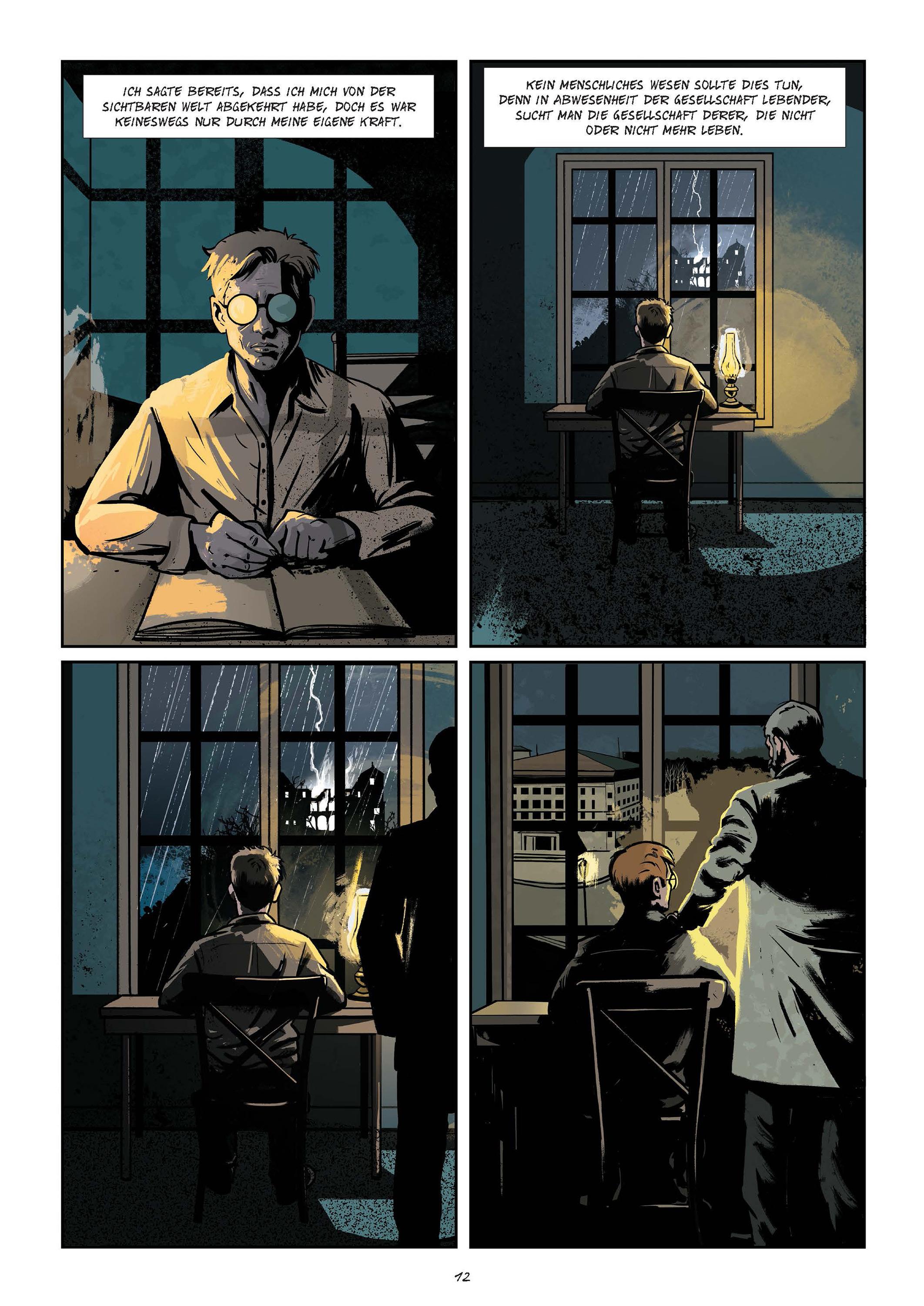 Beispielinhalt (Bild) H. P. Lovecraft: Das Grab