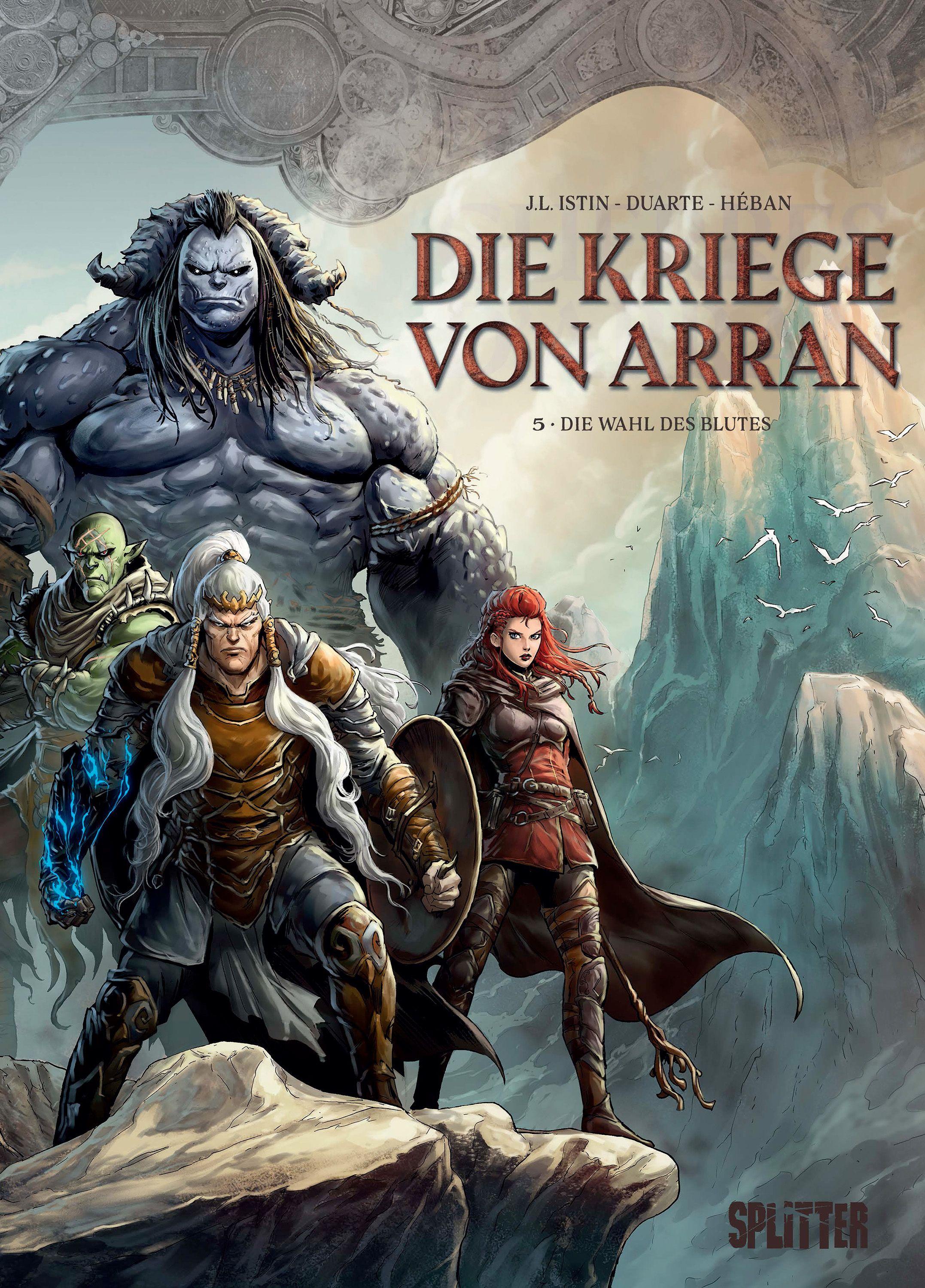 Vorderes Coverbild Die Kriege von Arran. Band 5