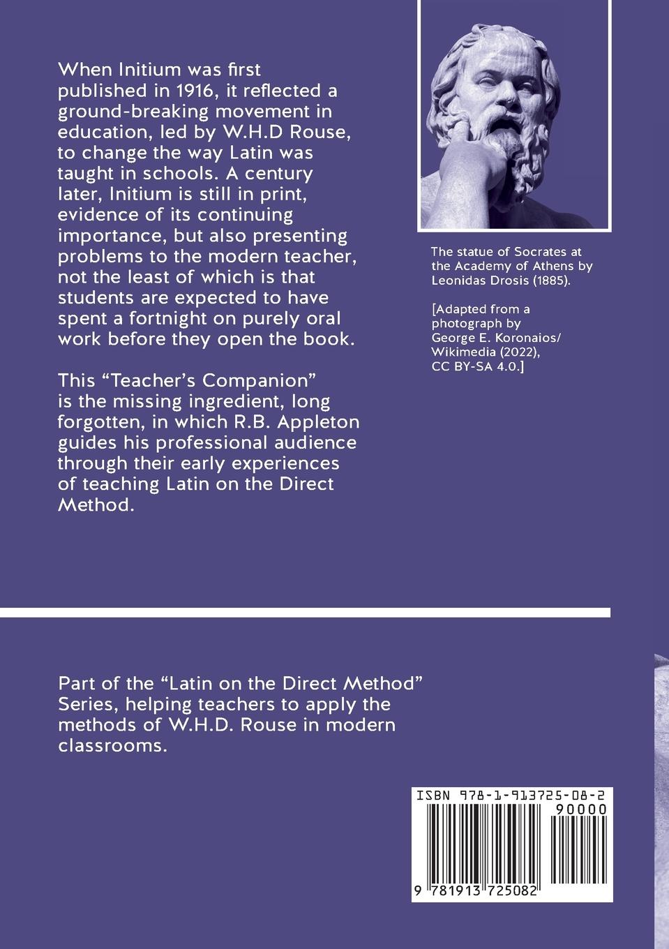 Rückseitencover Teacher's companion to Initium