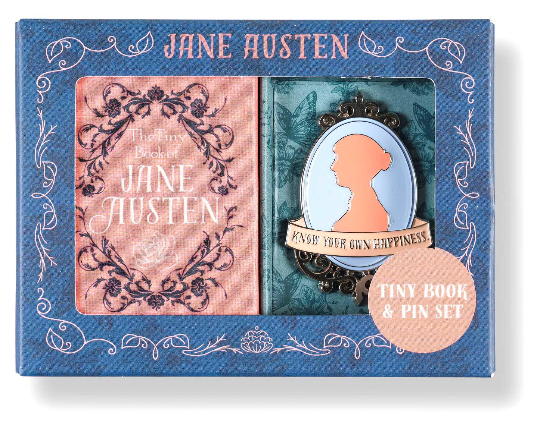Vorderes Coverbild Jane Austen Tiny Book and Pin Set