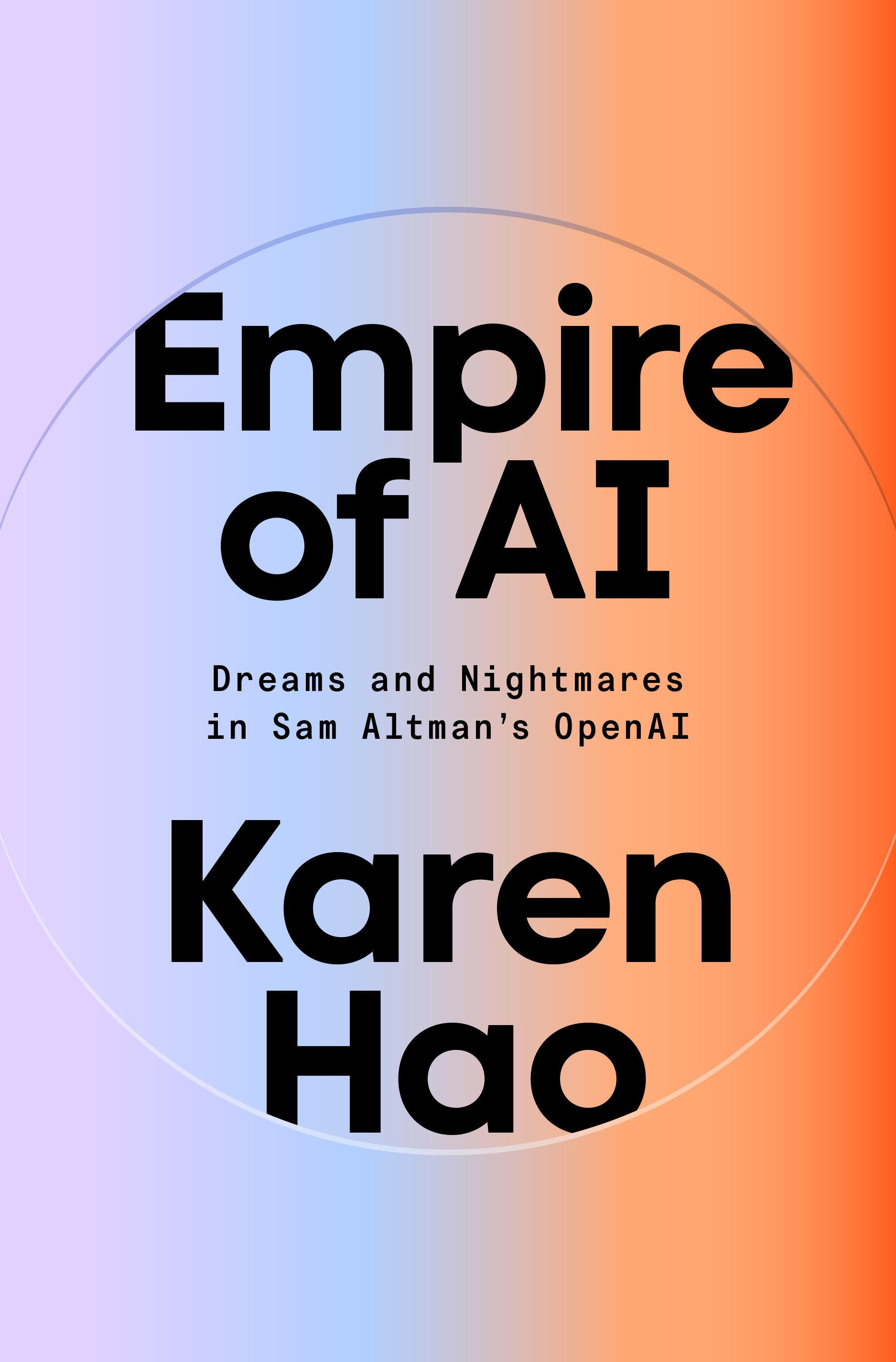 Vorderes Coverbild Empire of AI