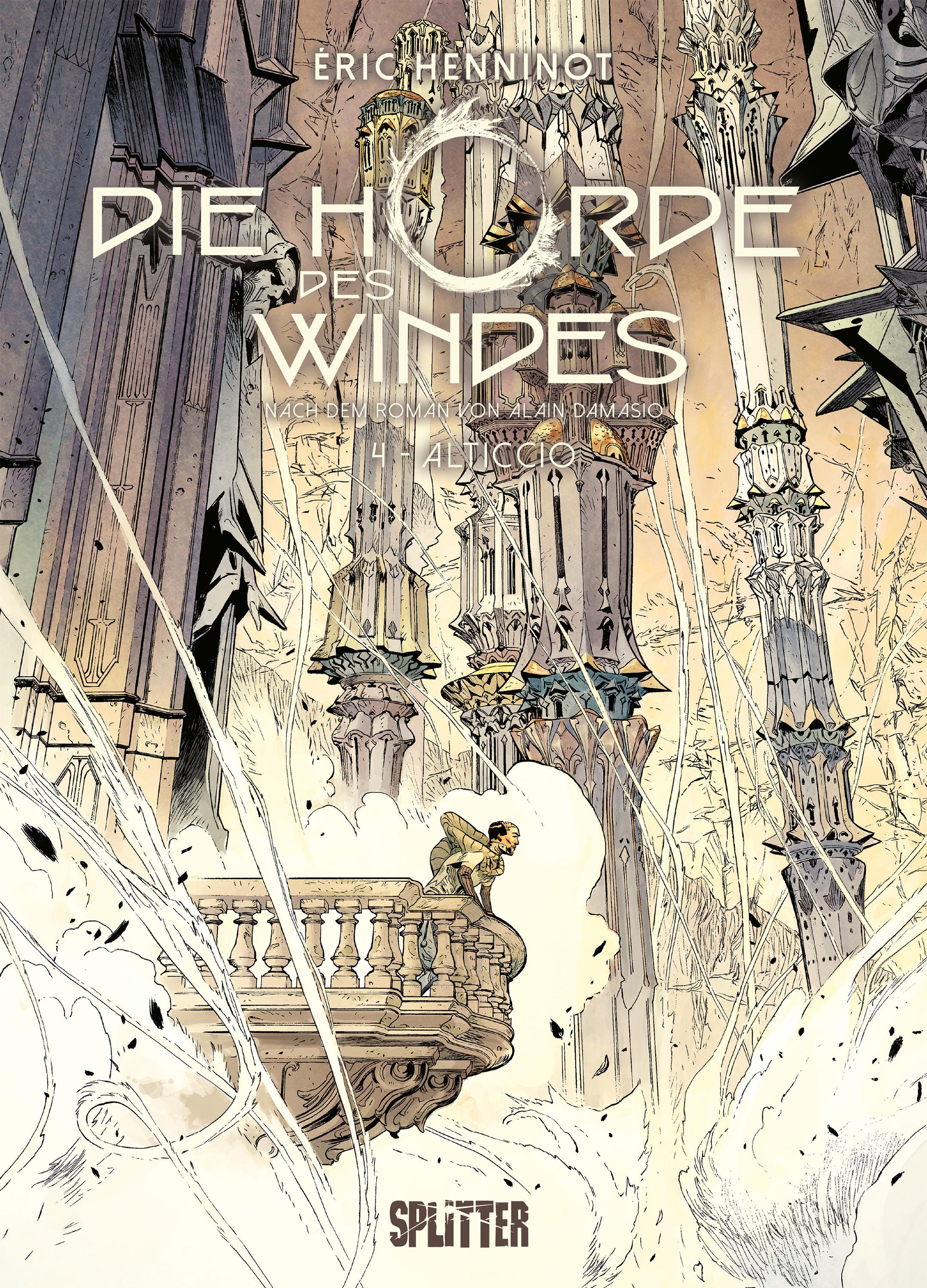 Vorderes Coverbild Die Horde des Windes. Band 4