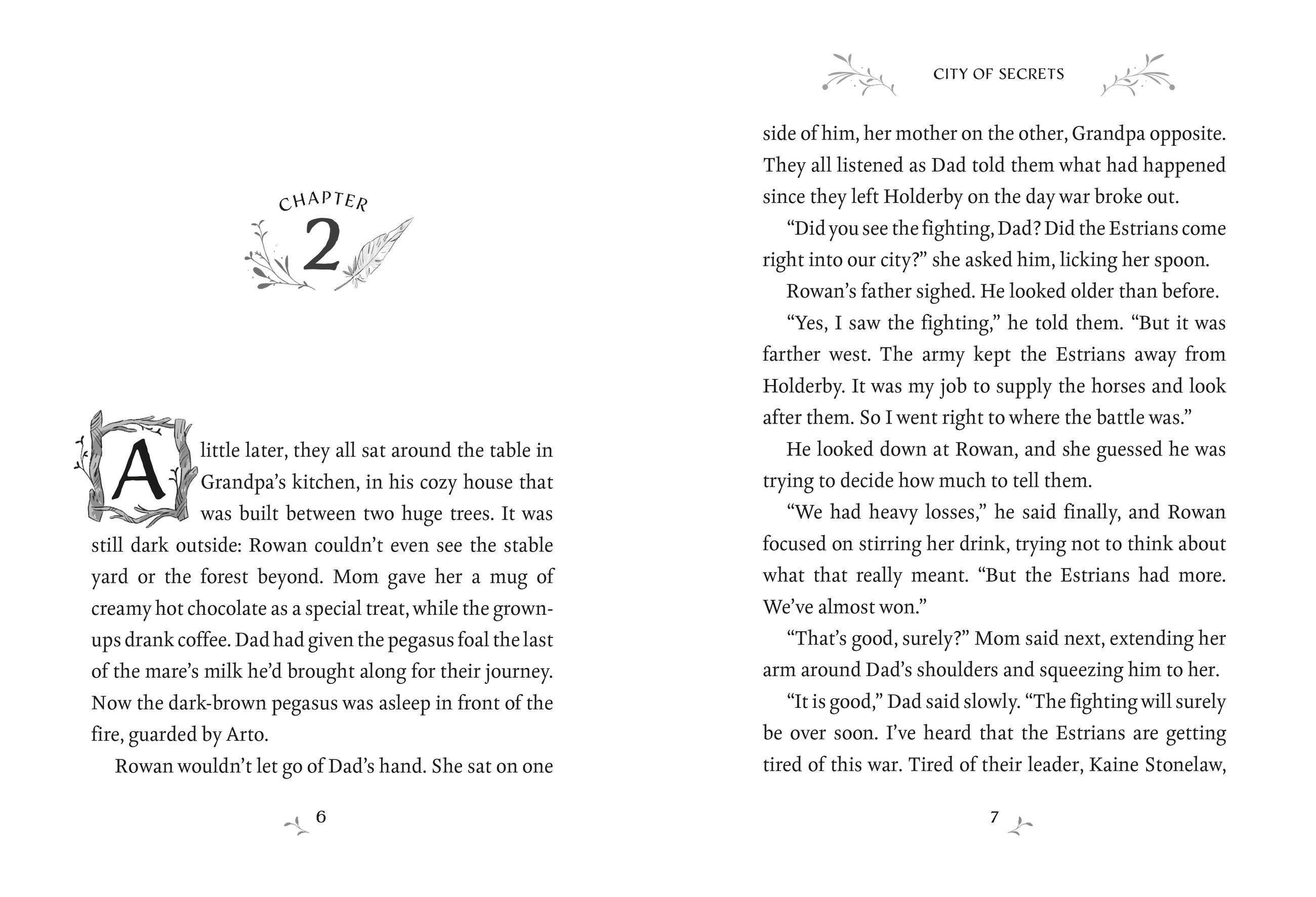 Beispielinhalt (Bild) City of Secrets