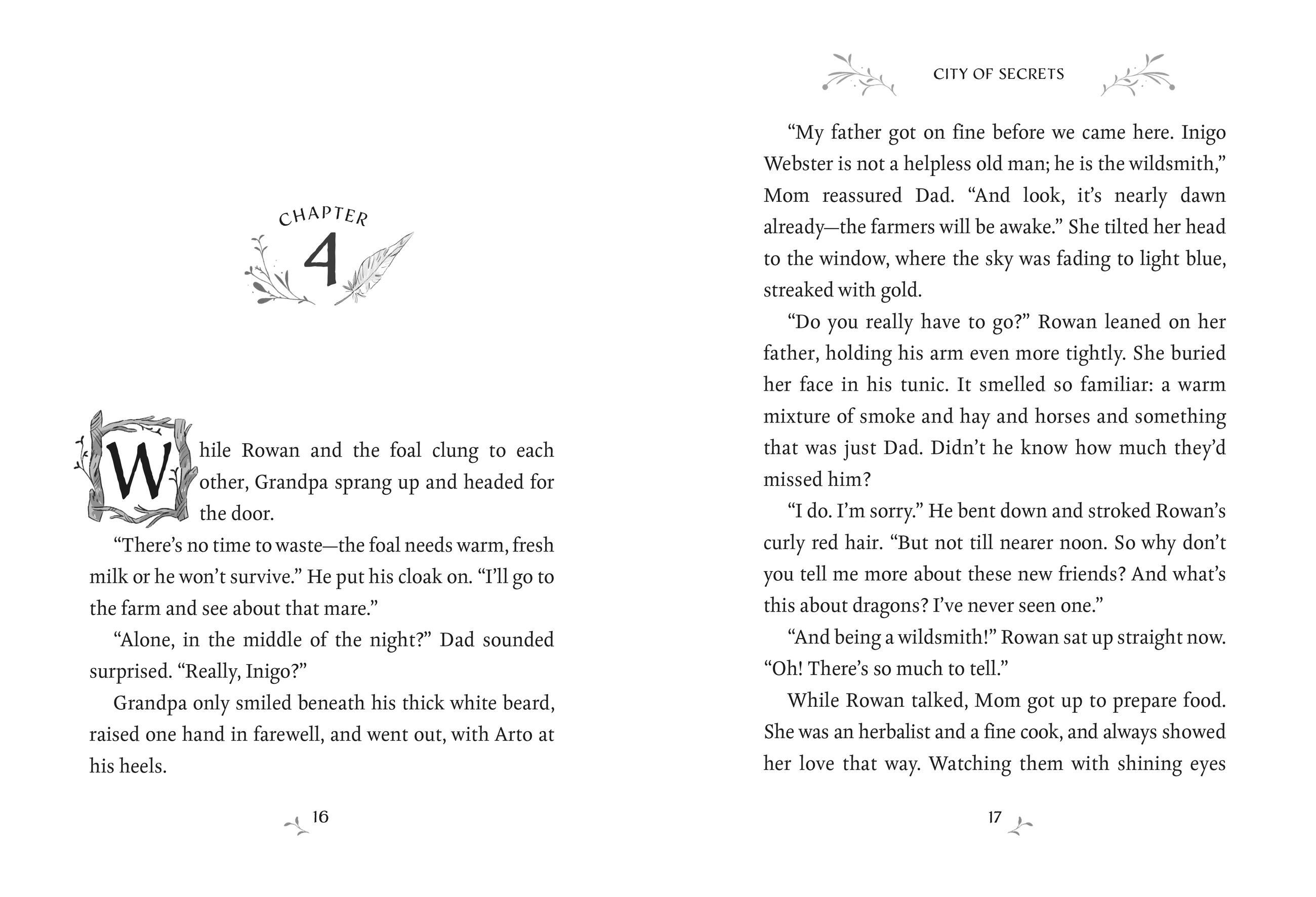 Beispielinhalt (Bild) City of Secrets