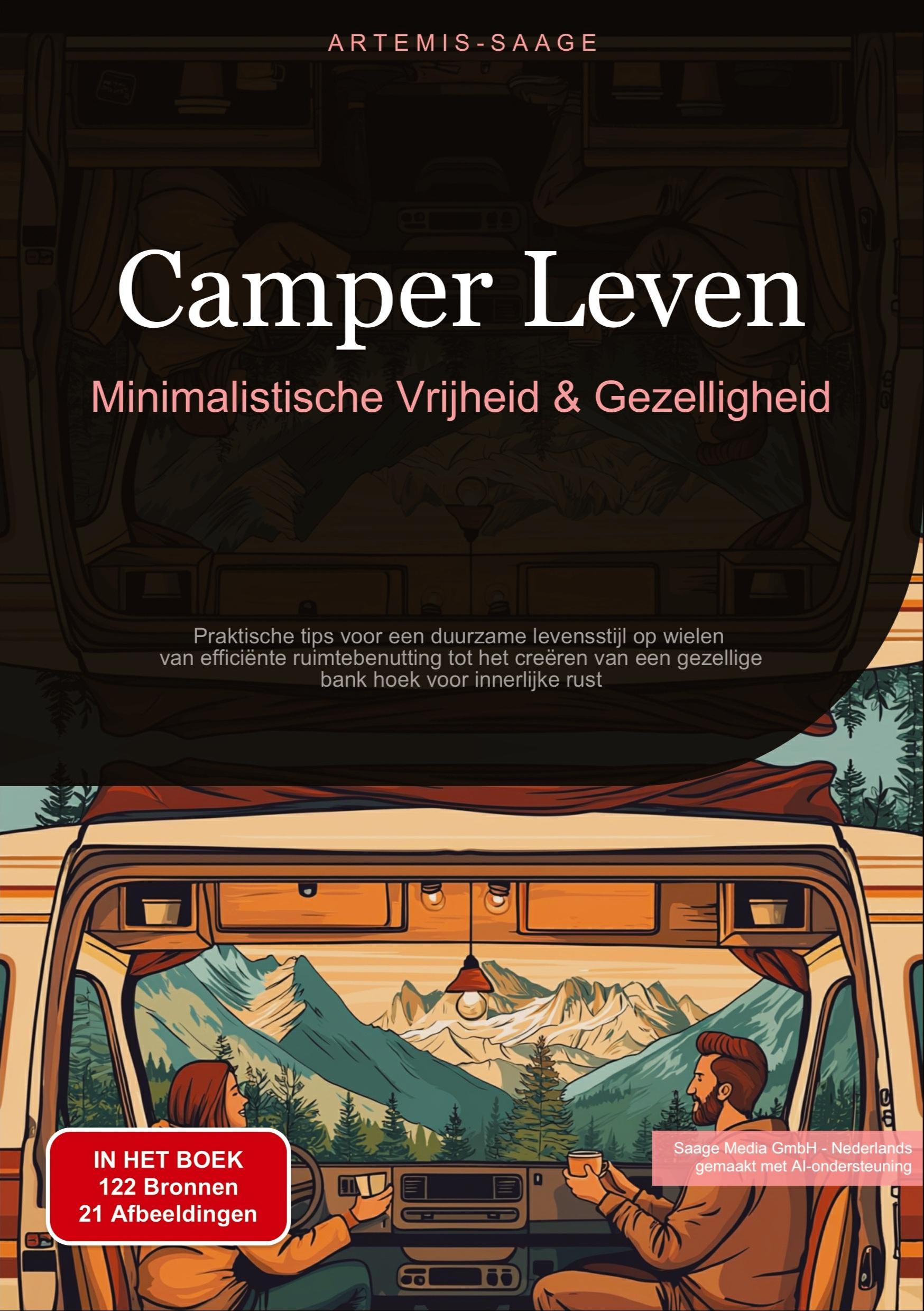 Vorderes Coverbild Camper Leven: Minimalistische Vrijheid & Gezelligheid