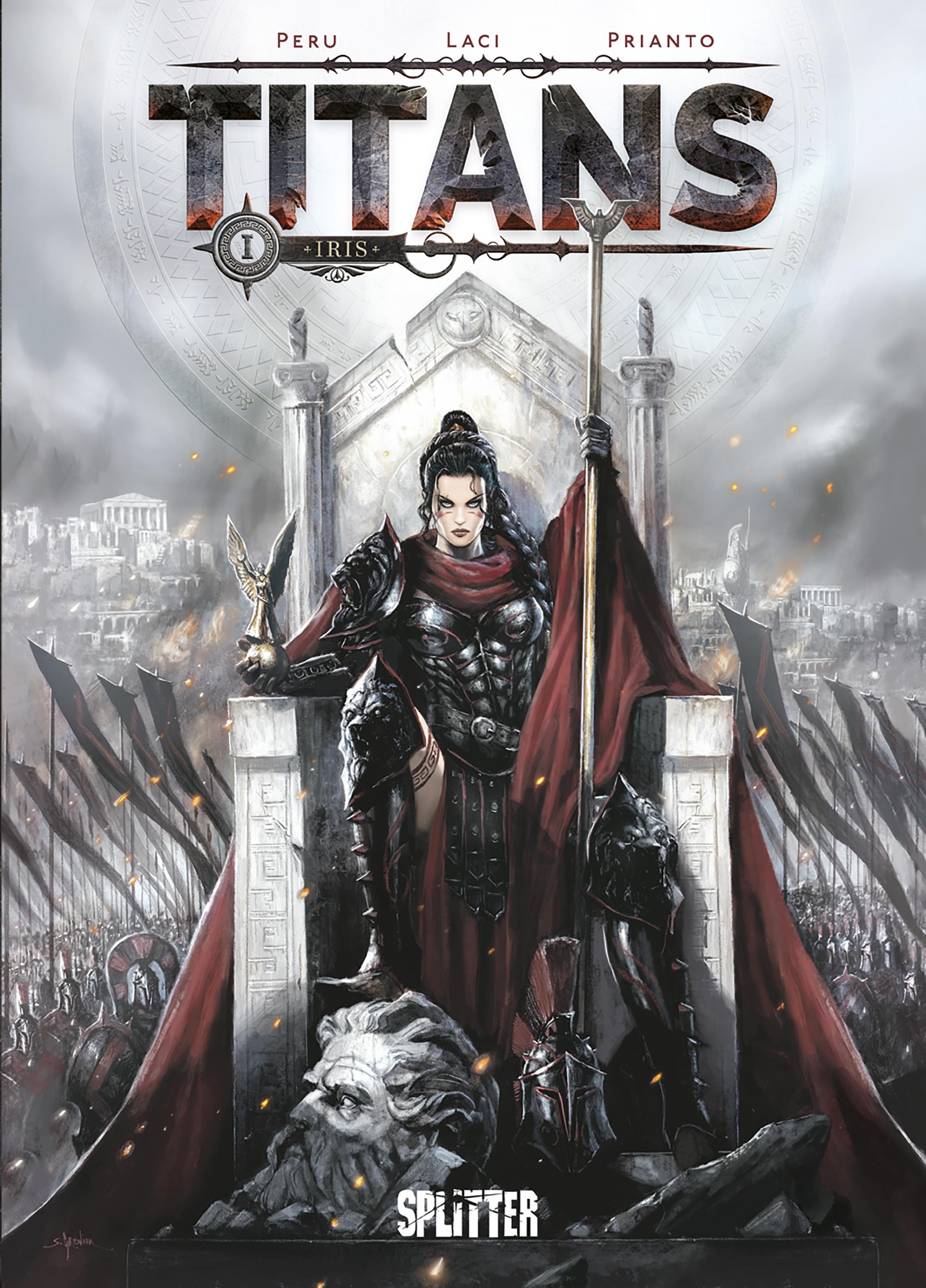 Vorderes Coverbild Titans. Band 1
