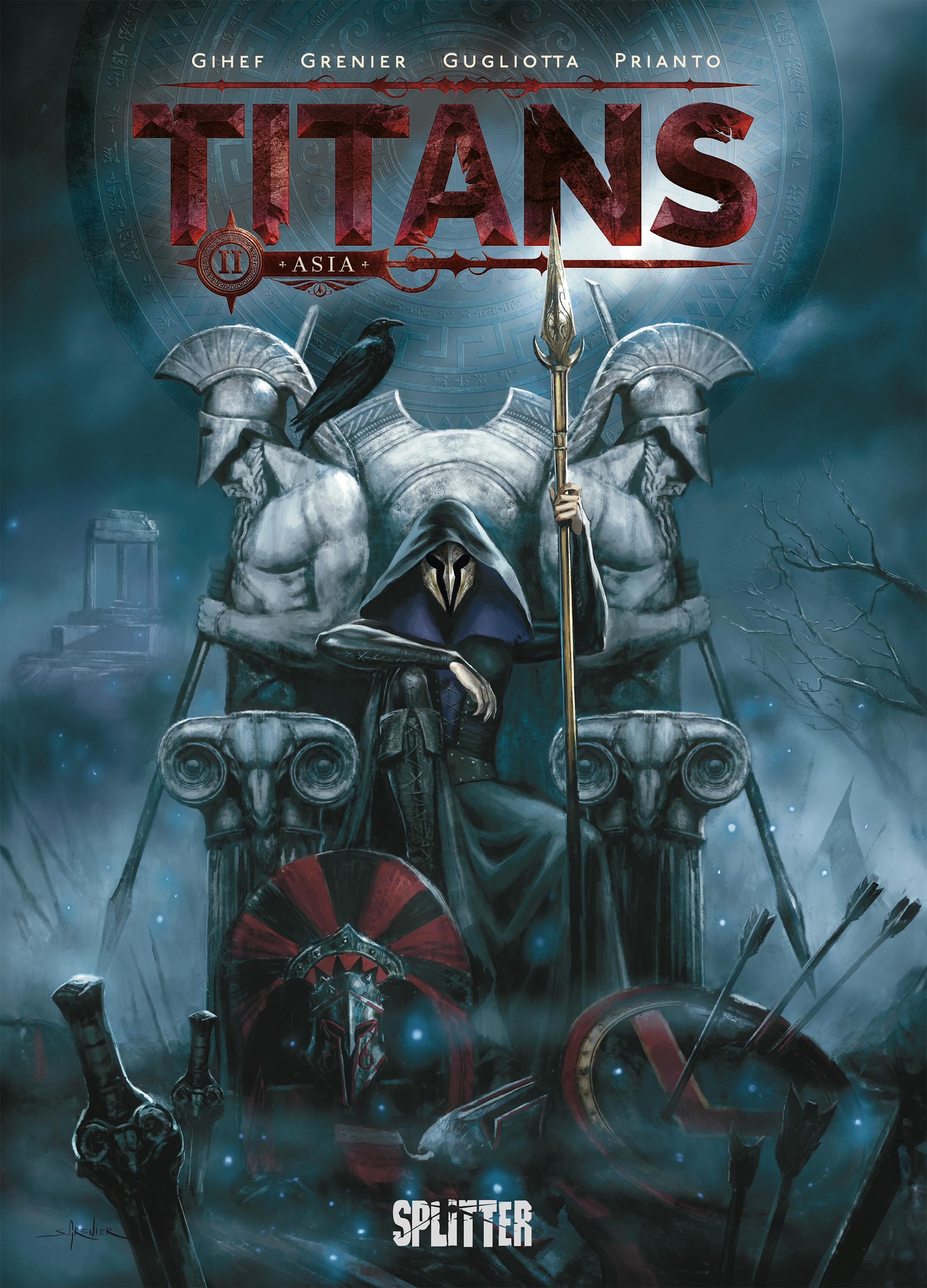 Vorderes Coverbild Titans. Band 2