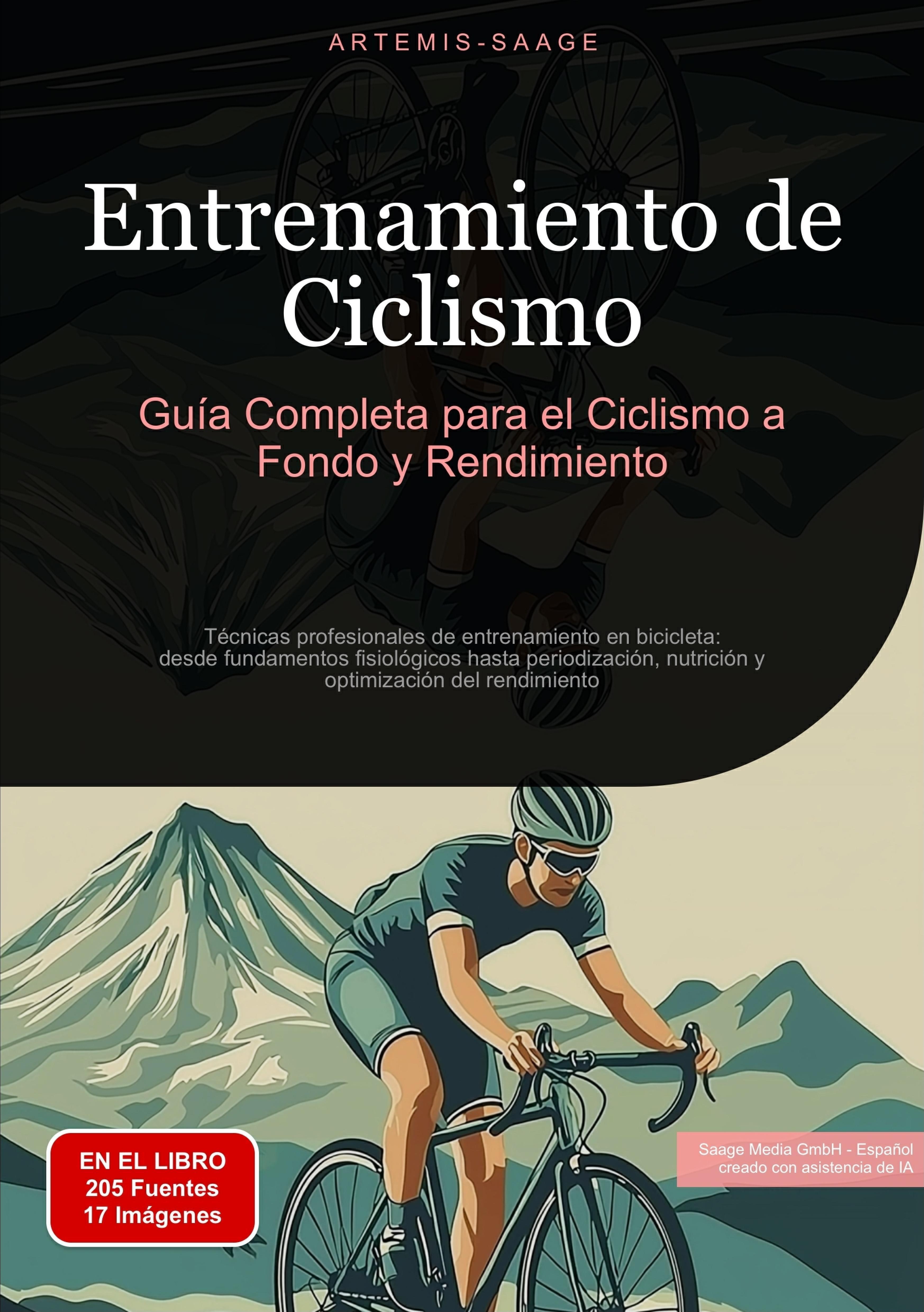 Vorderes Coverbild Entrenamiento de Ciclismo: Guía Completa para el Ciclismo a Fondo y Rendimiento