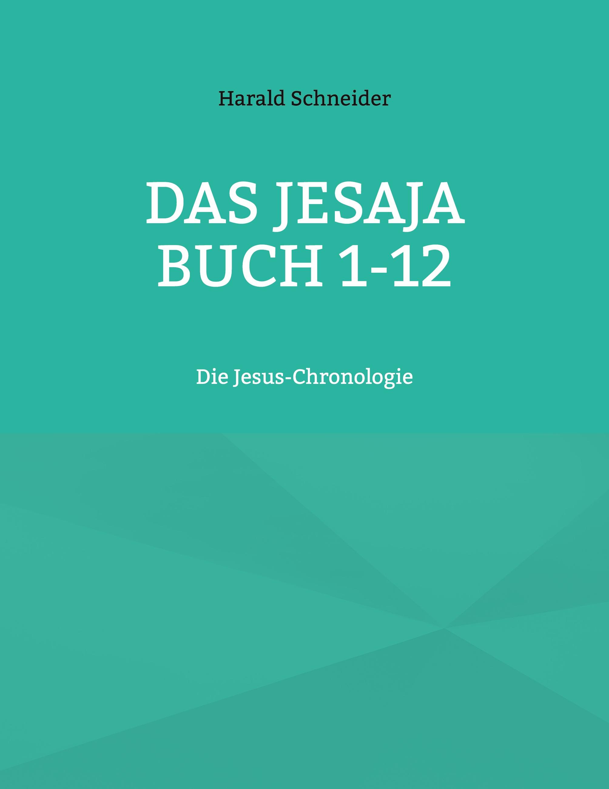 Vorderes Coverbild Das Jesaja Buch 1-12