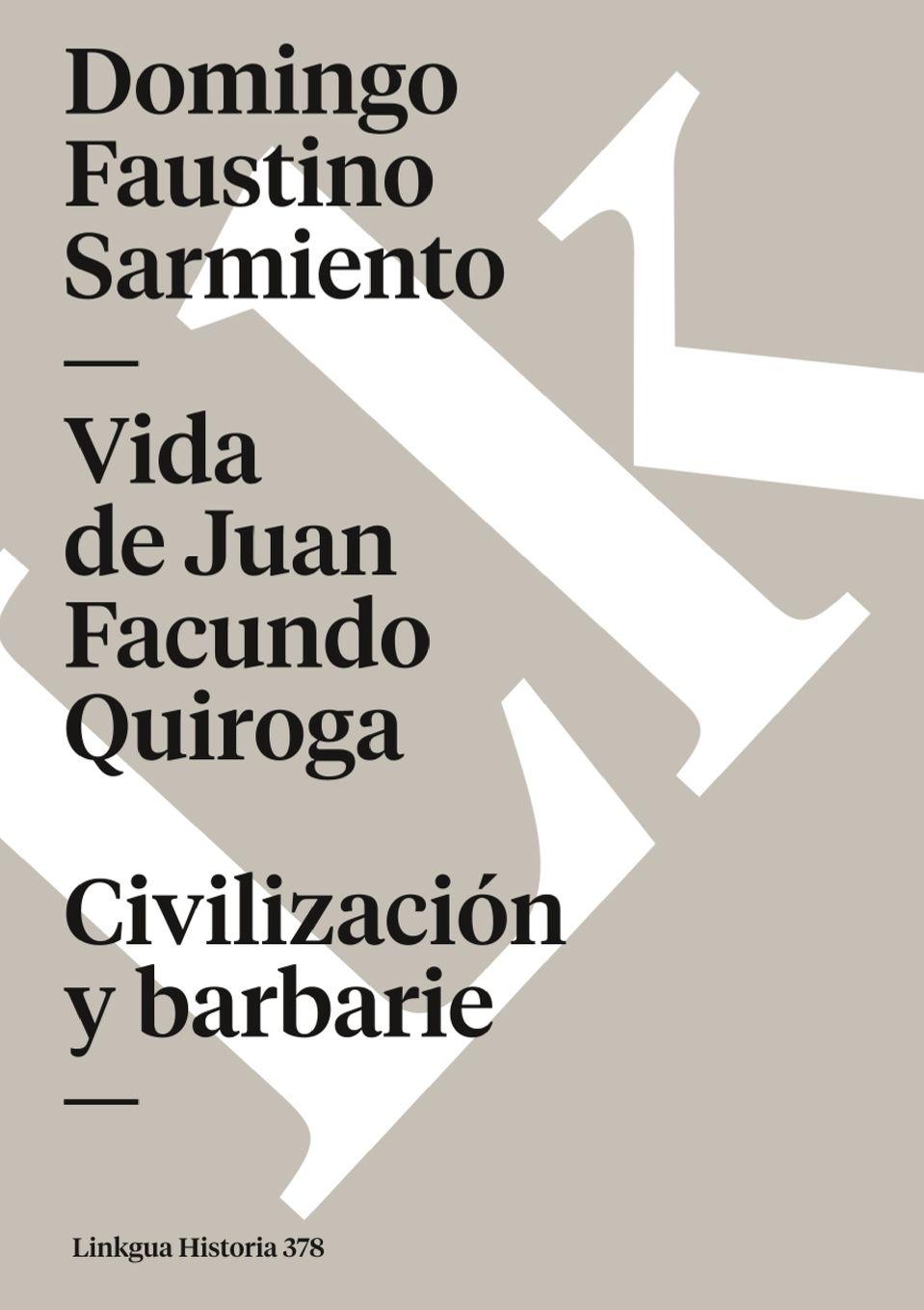 Vorderes Coverbild Vida de Juan Facundo Quiroga