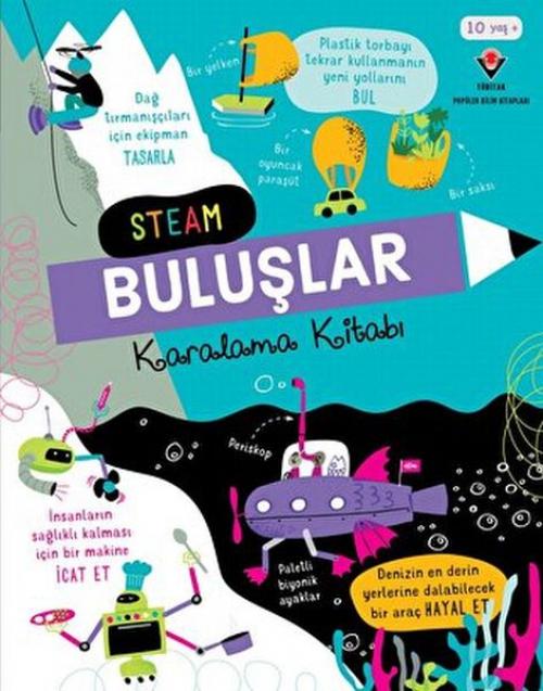 Vorderes Coverbild STEAM Buluslar Karalama Kitabi