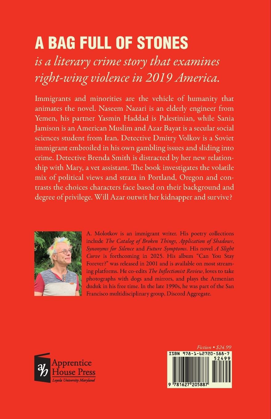 Rückseitencover A Bag Full of Stones