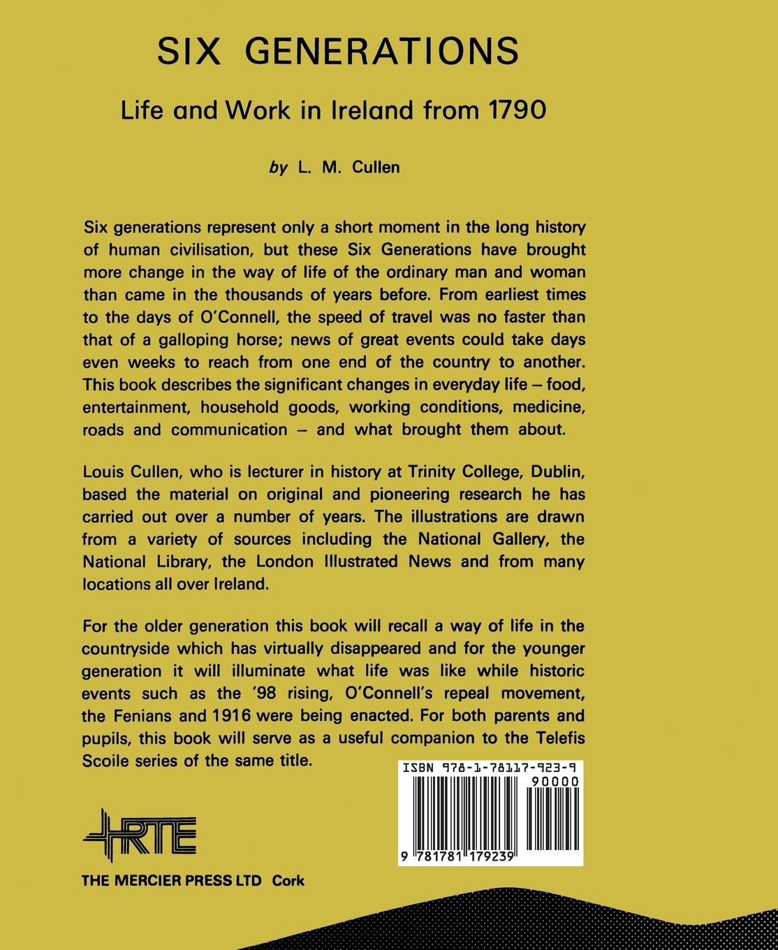 Rückseitencover Six Generations