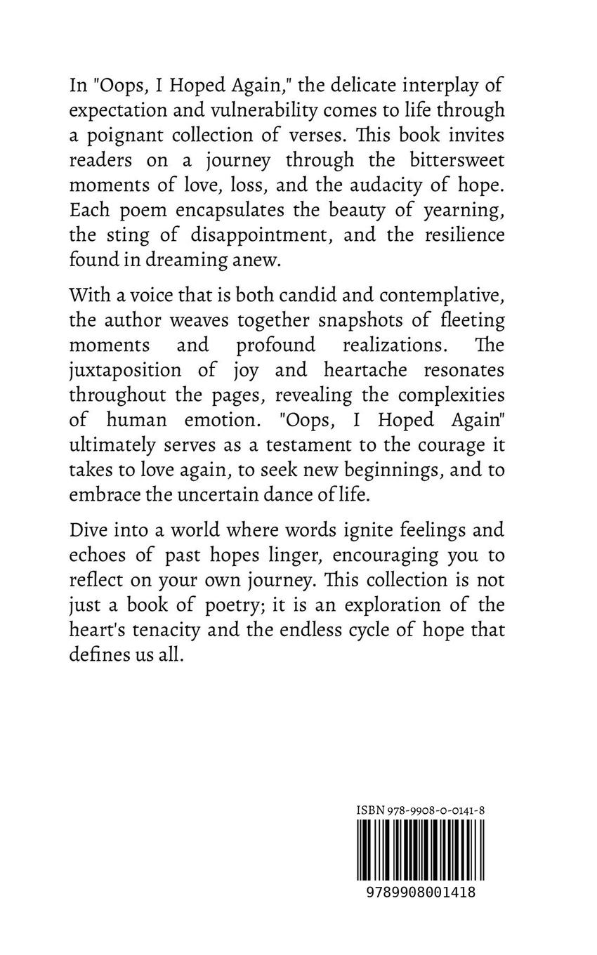 Rückseitencover Oops, I Hoped Again