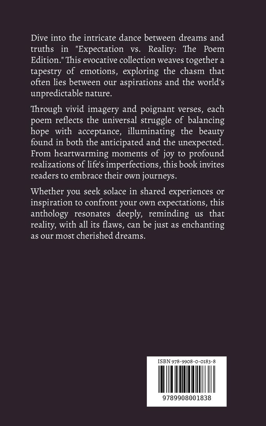 Rückseitencover Expectation vs. Reality