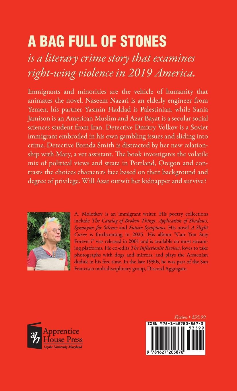 Rückseitencover A Bag Full of Stones