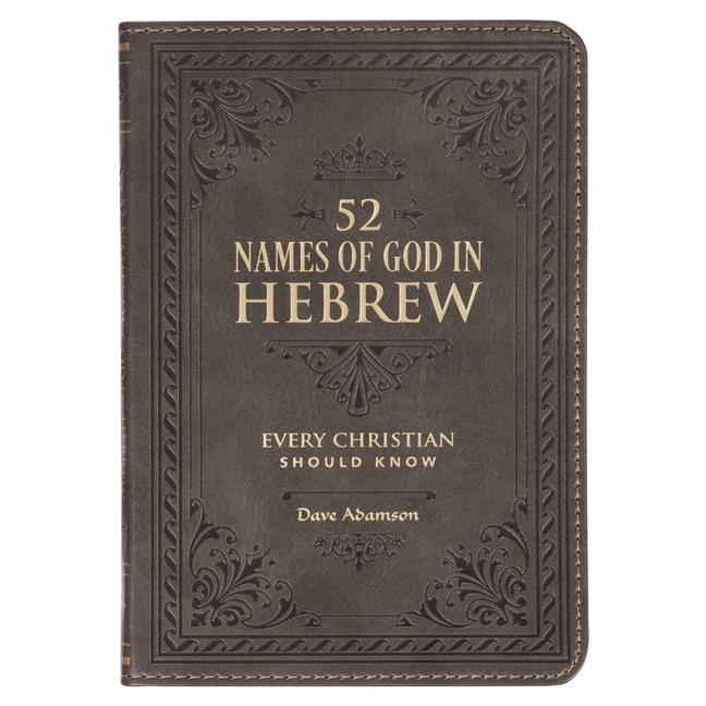 Vorderes Coverbild Gift Book 52 Hebrew Names of God Faux Leather