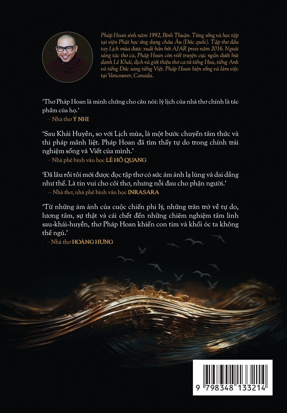 Rückseitencover SAU KHẢI HUYỀN - Hardcover